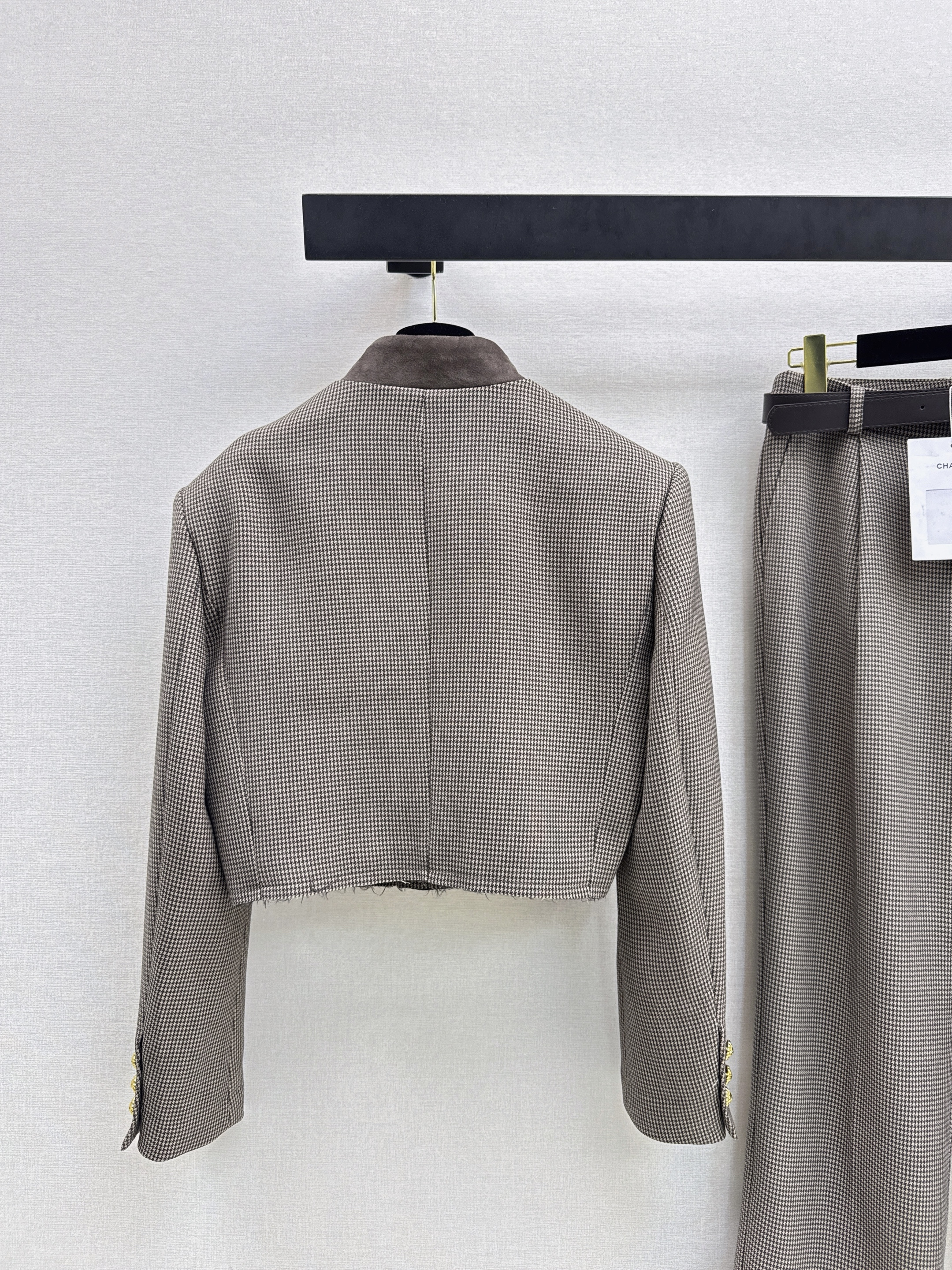 Chan 26ss houndstone suit jacket