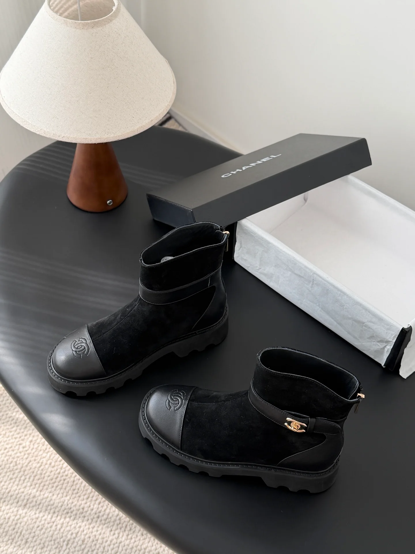 Chan 25fw ankle boot