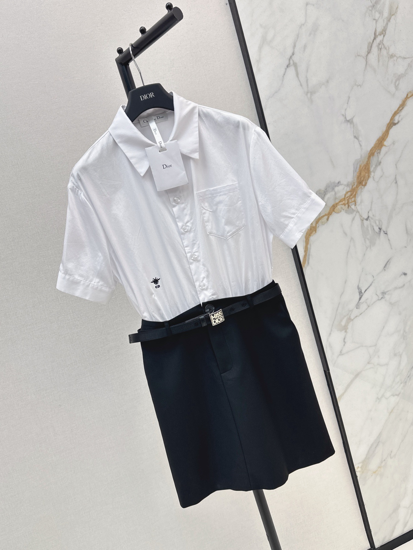 CD 26ss contract shirt dress