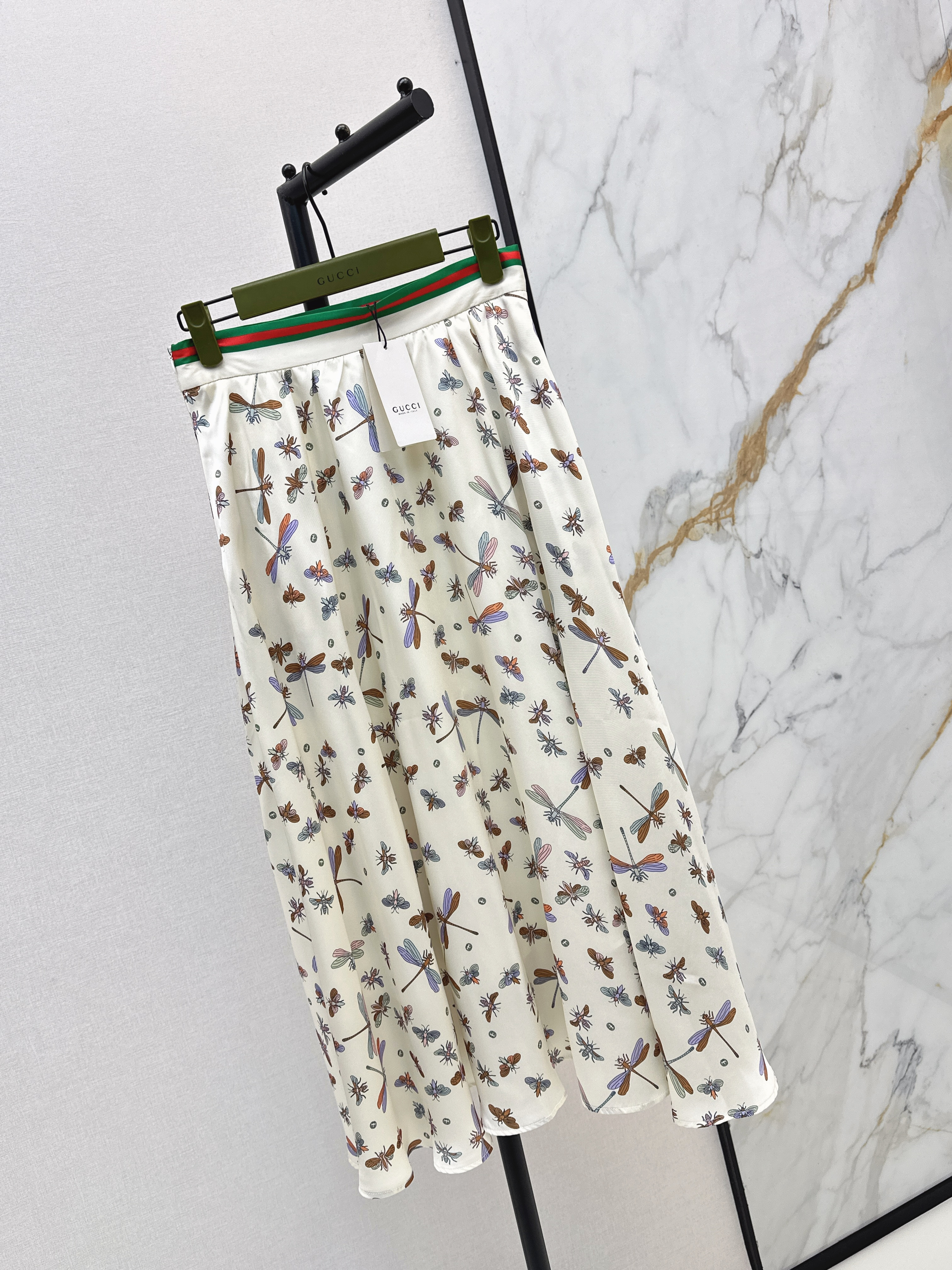 Guc 26ss print skirt