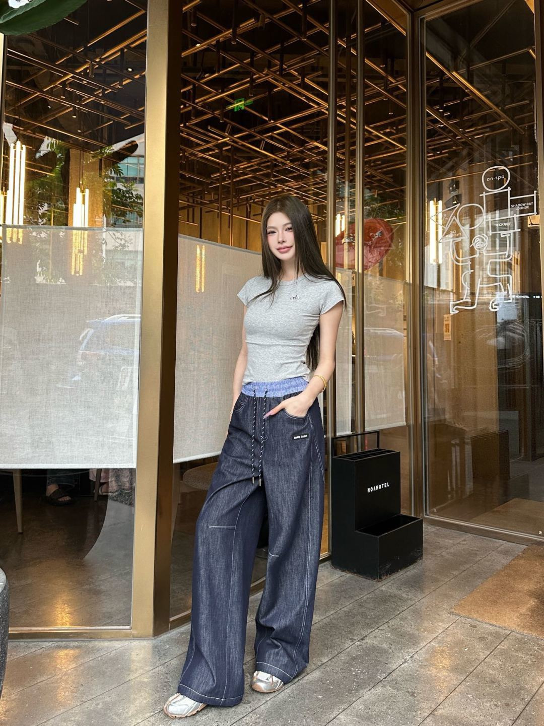 Miu 26ss denim pants