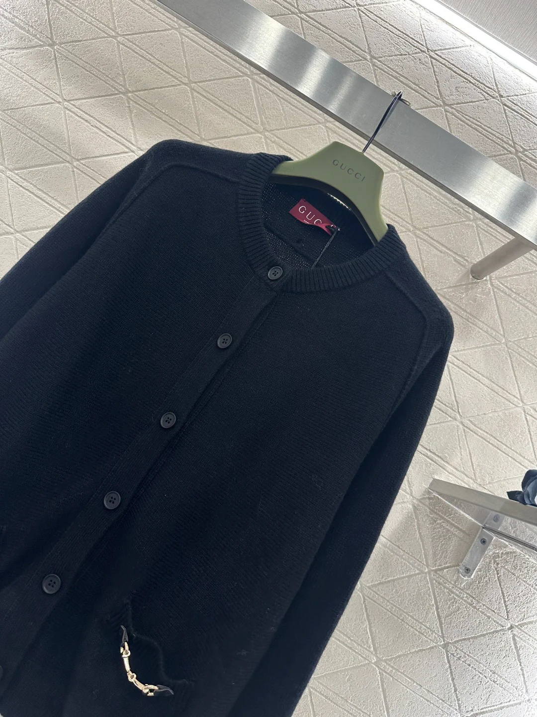 Gucc 26ss knit cardigan