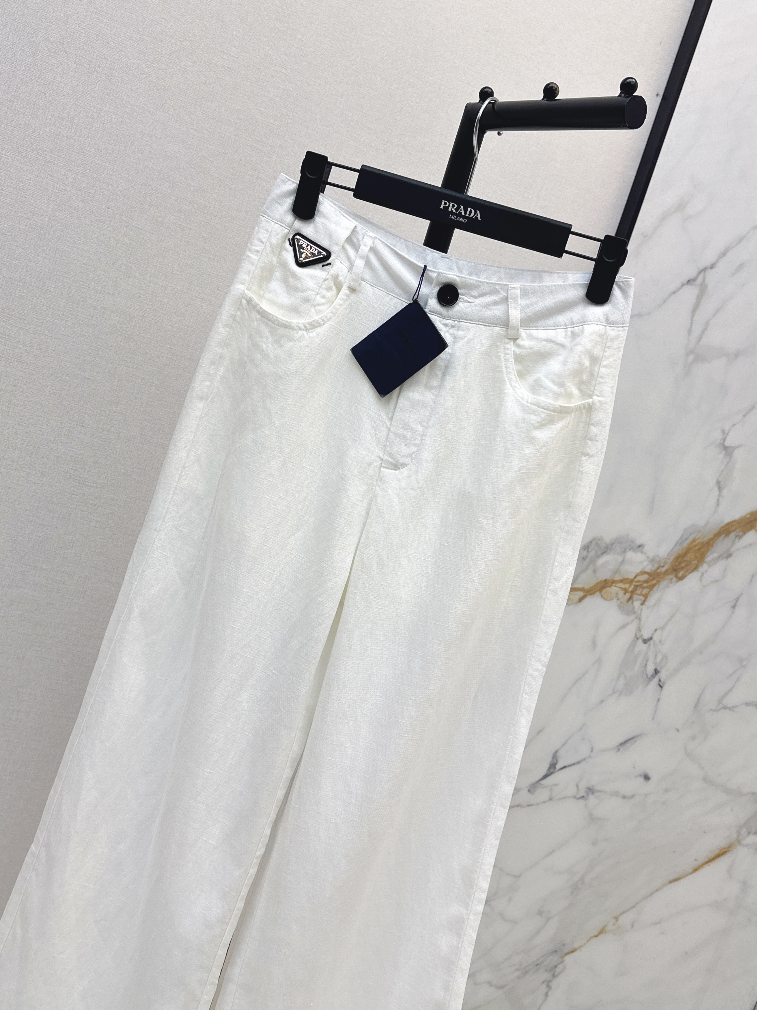Pra 26SS High-Waisted Wide-Leg Pants