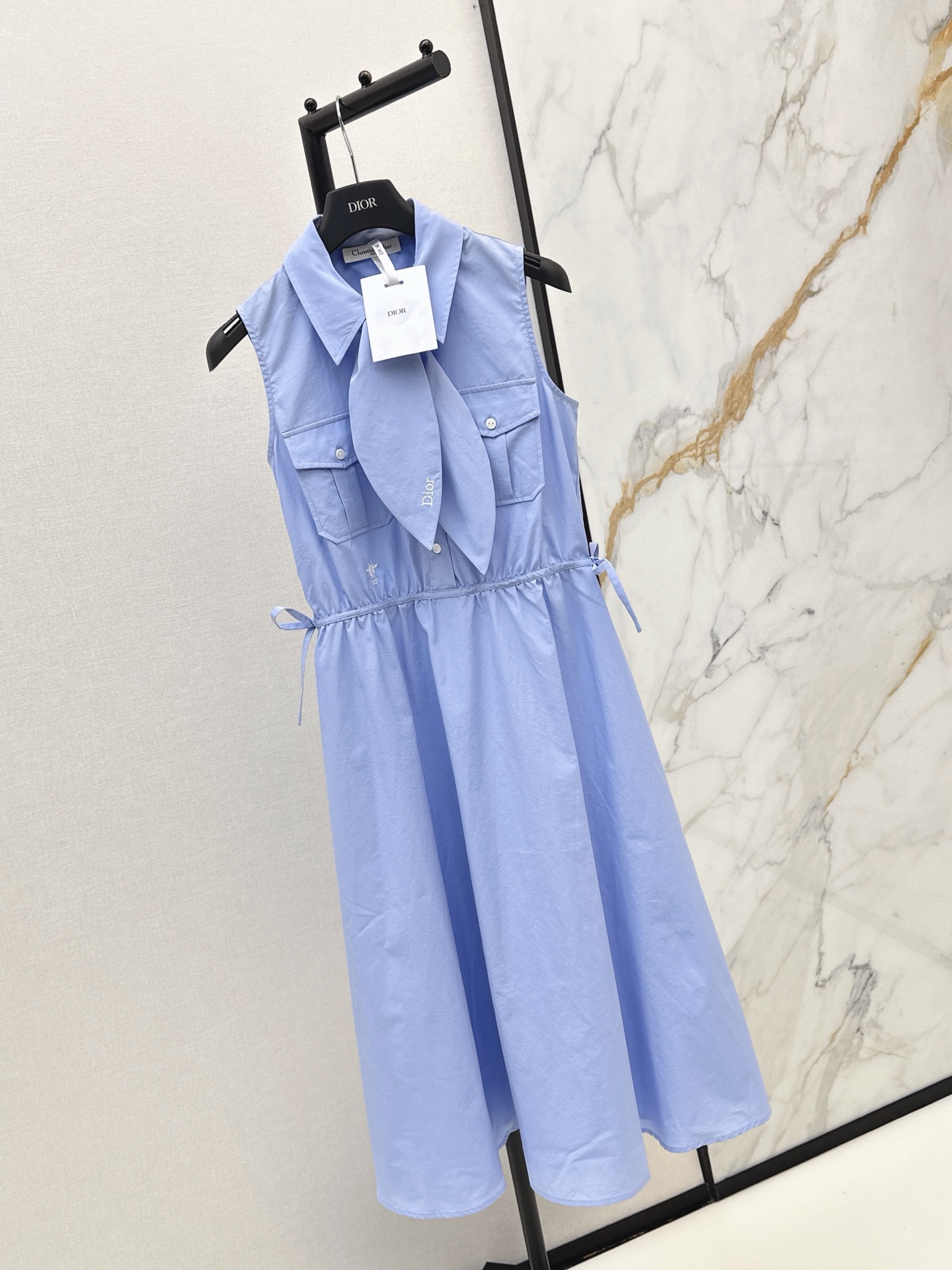 CD 26ss sleeveless ribbon dress