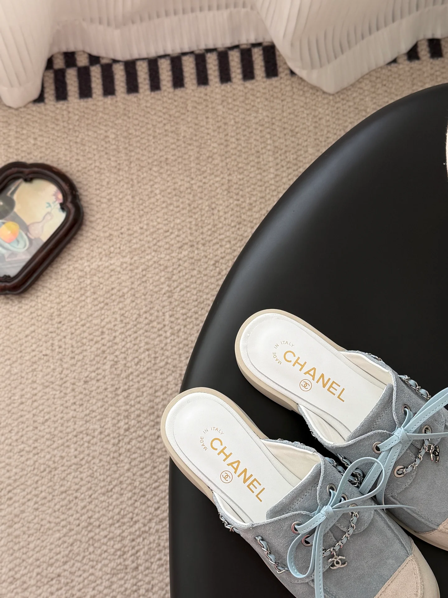 Chan 26ss slip-on shoes