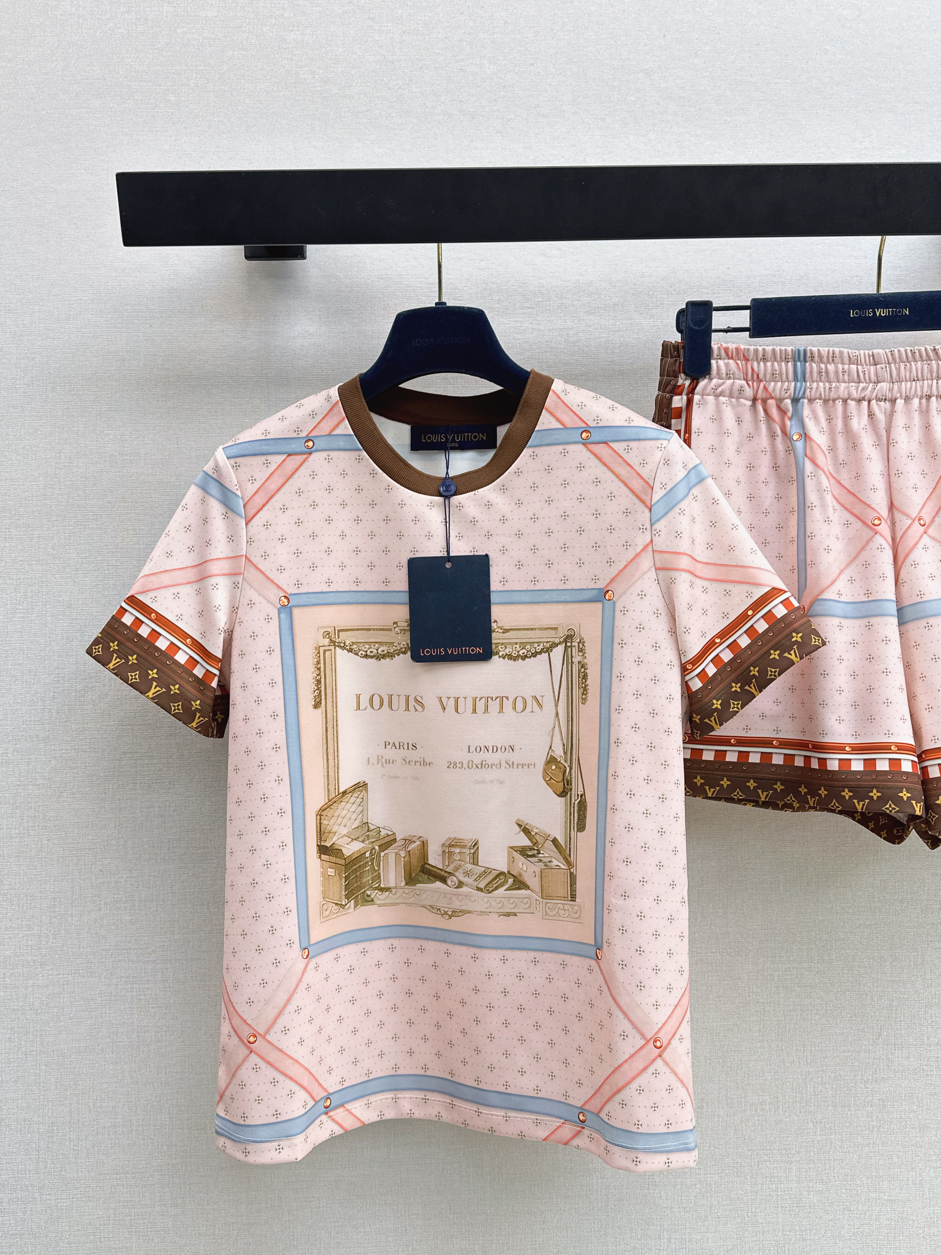 Loui 26ss print outfit sets