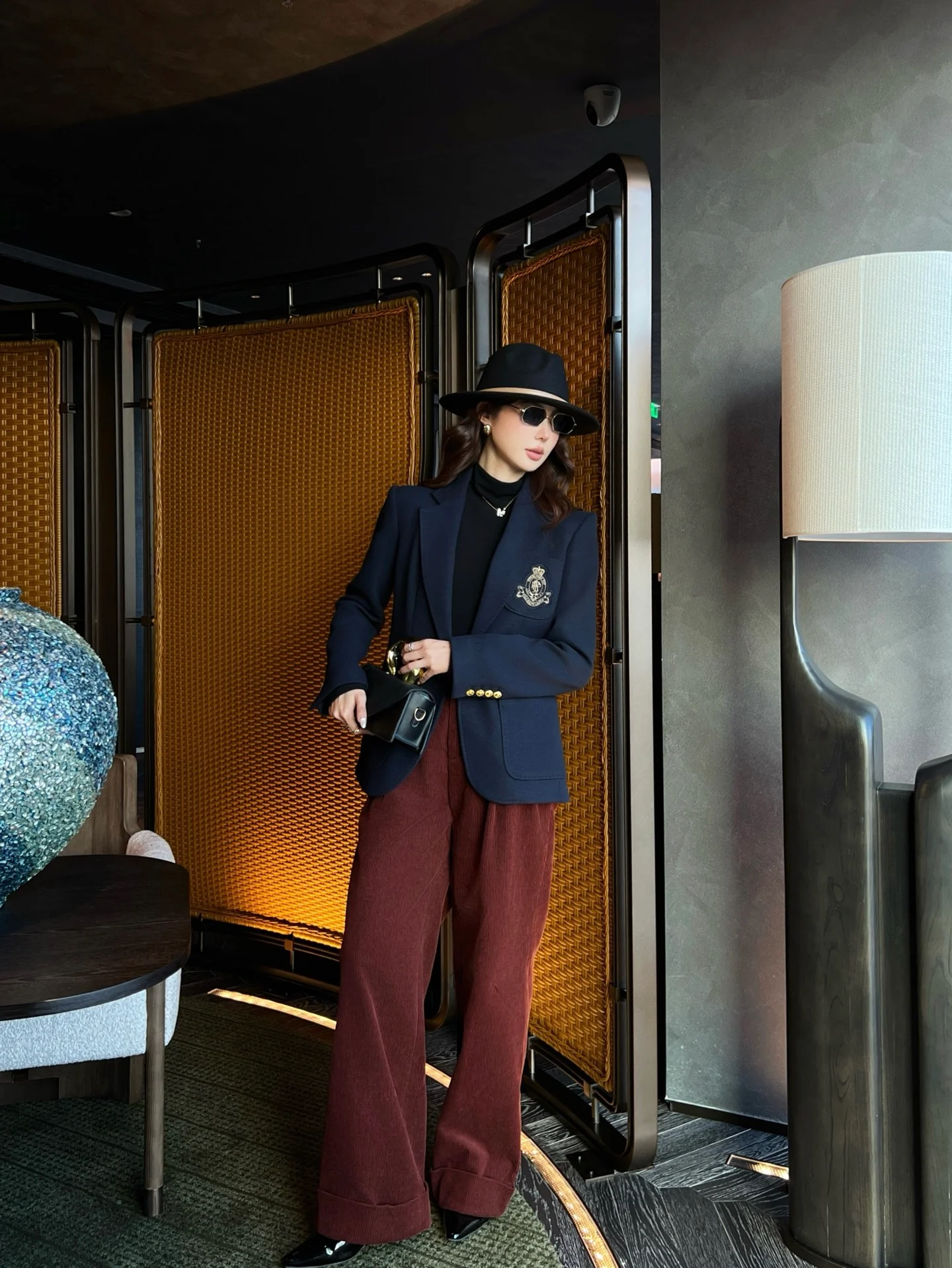 Ralp 25fw preppy look blazer