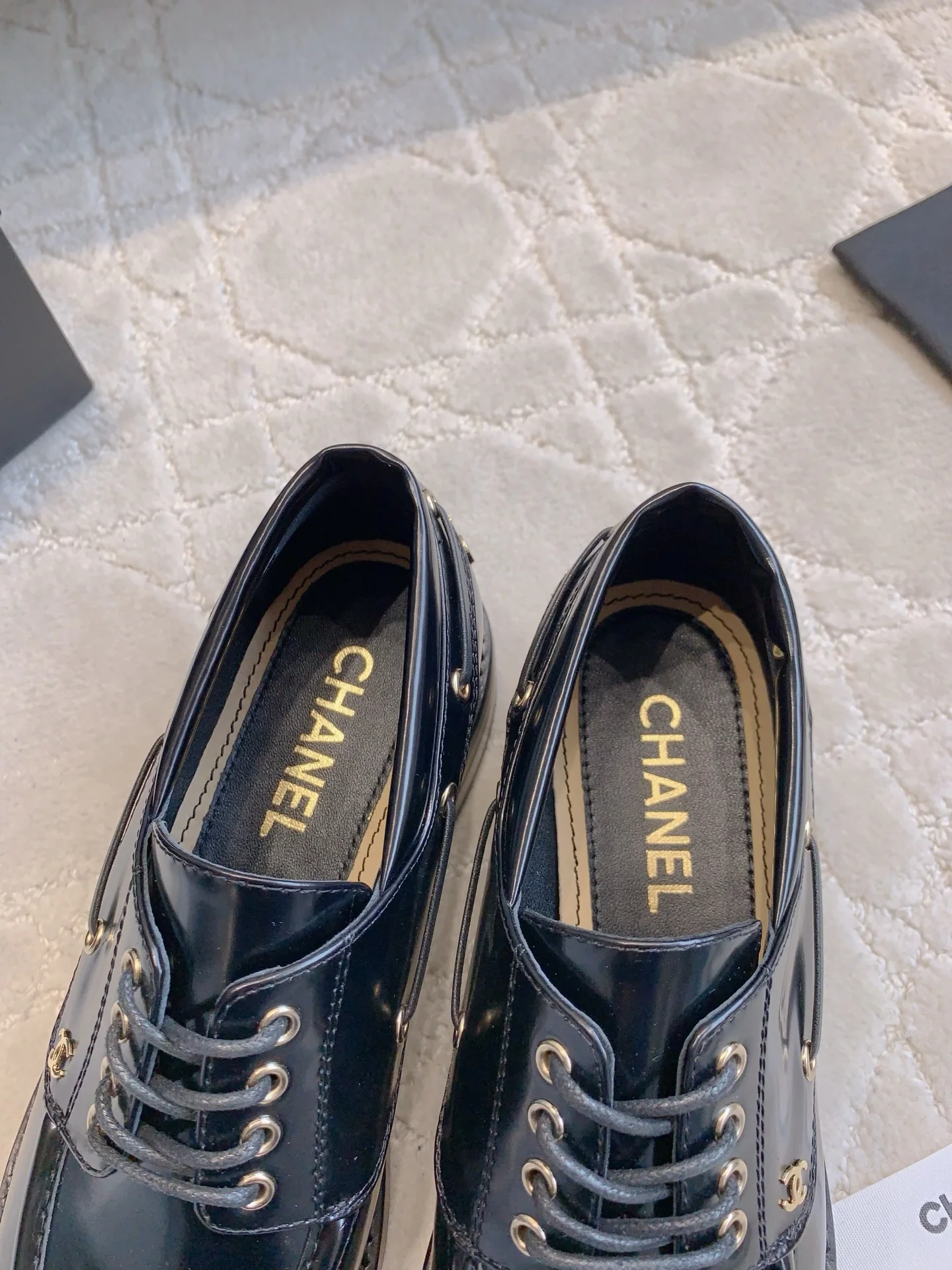 Chan 25fw loafer shoes