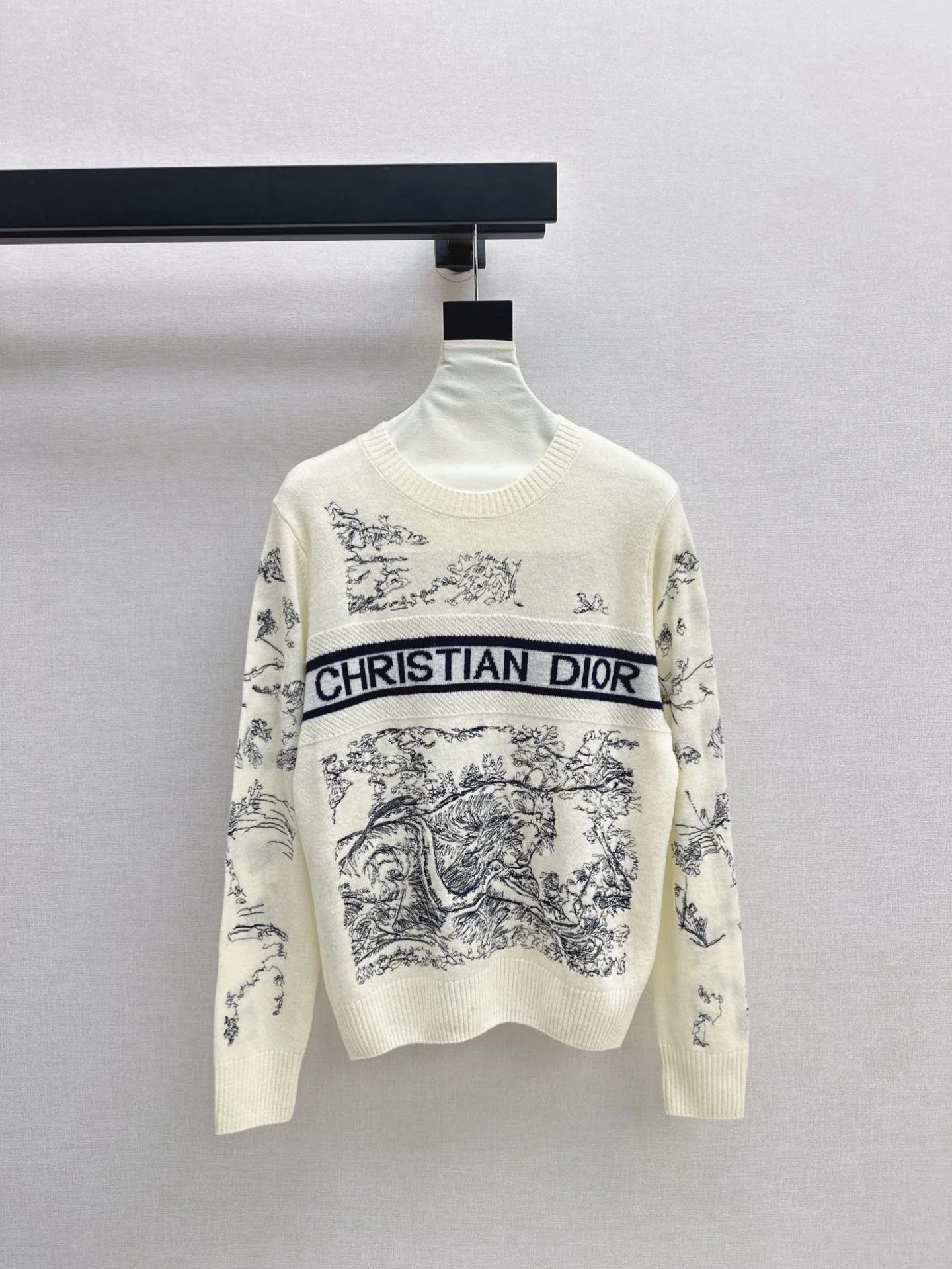 CD 26ss embroidery sweater