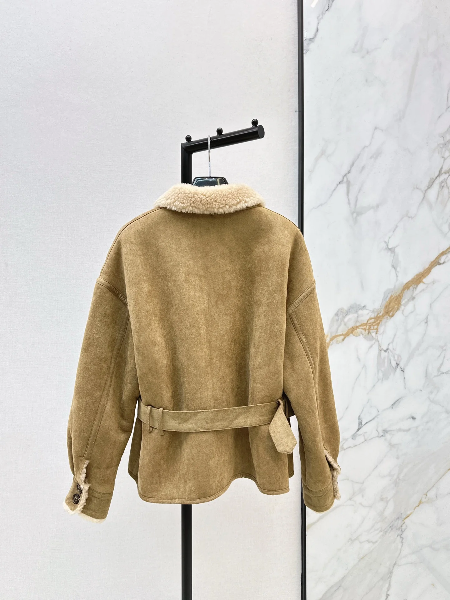 Sain 26ss suede jacket