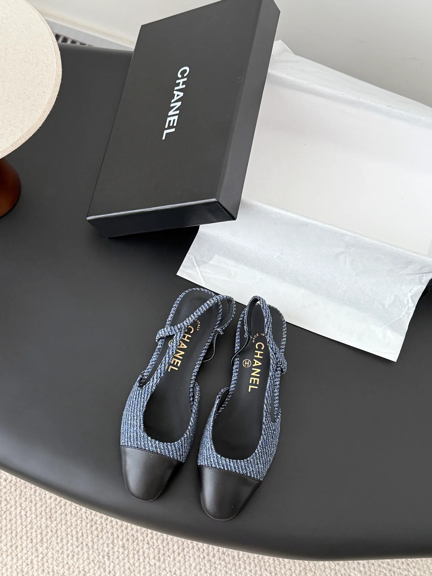 Chan 25fw slingback sandals