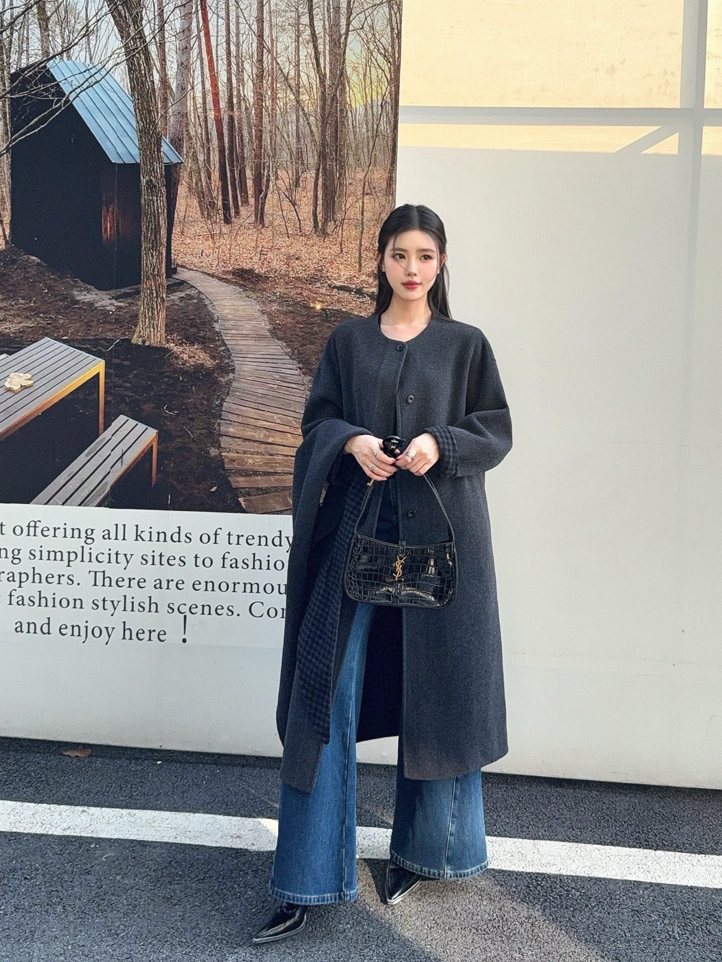 Celi 26ss woolen overcoats