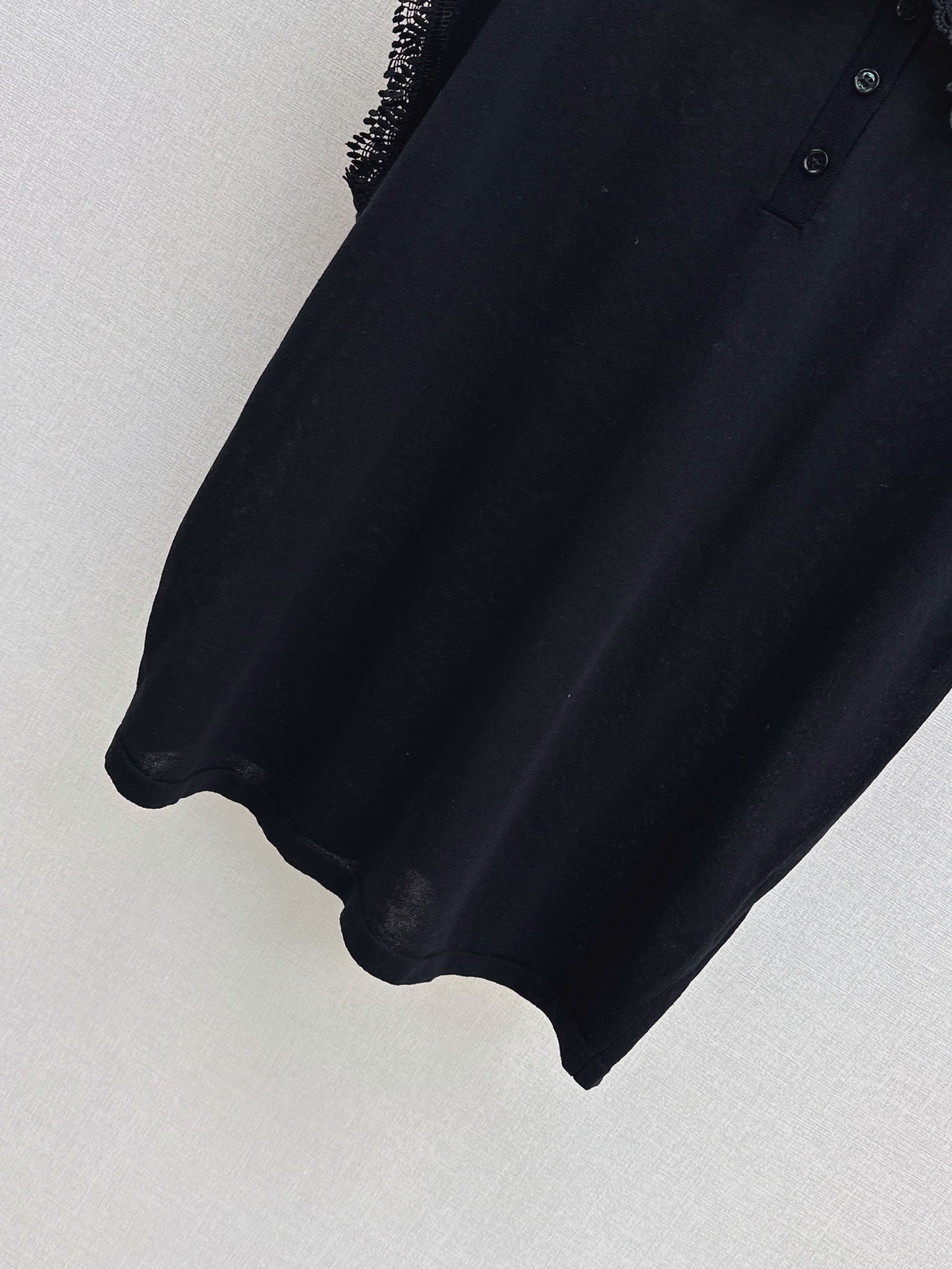 ES 26ss lace trim knitwear