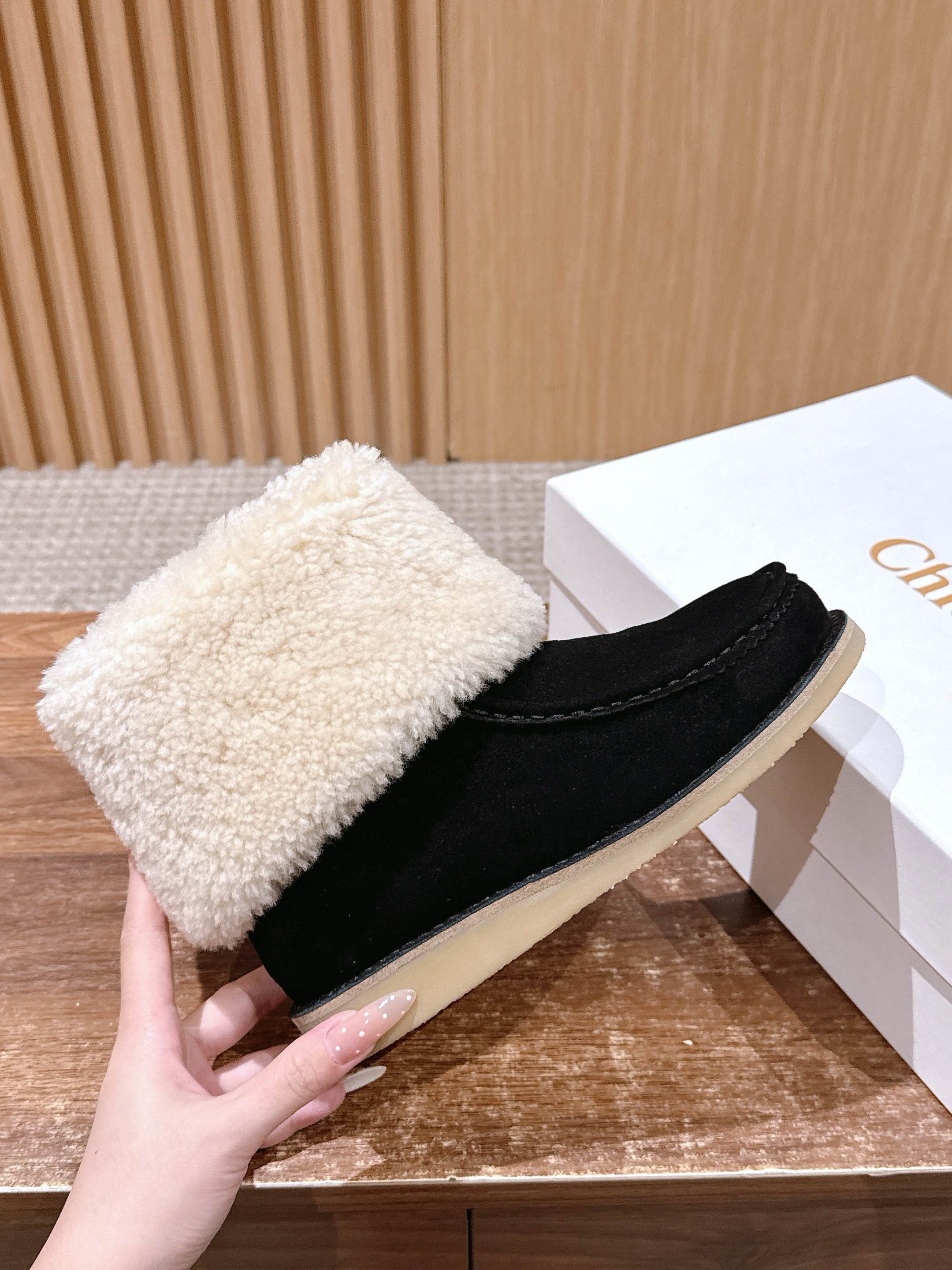 Chlo 25fw snow boots