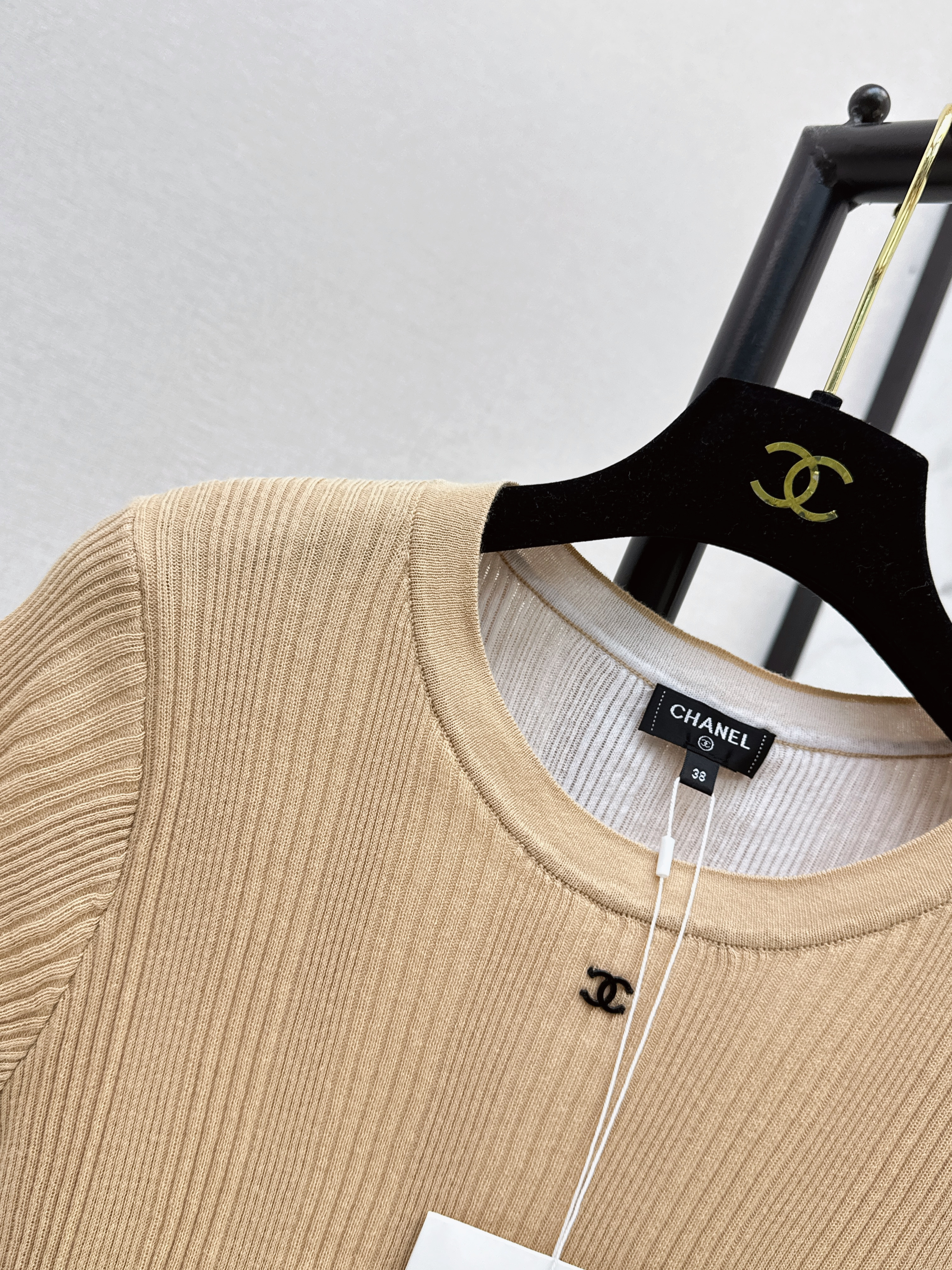 Chan 26ss knit T-shirt