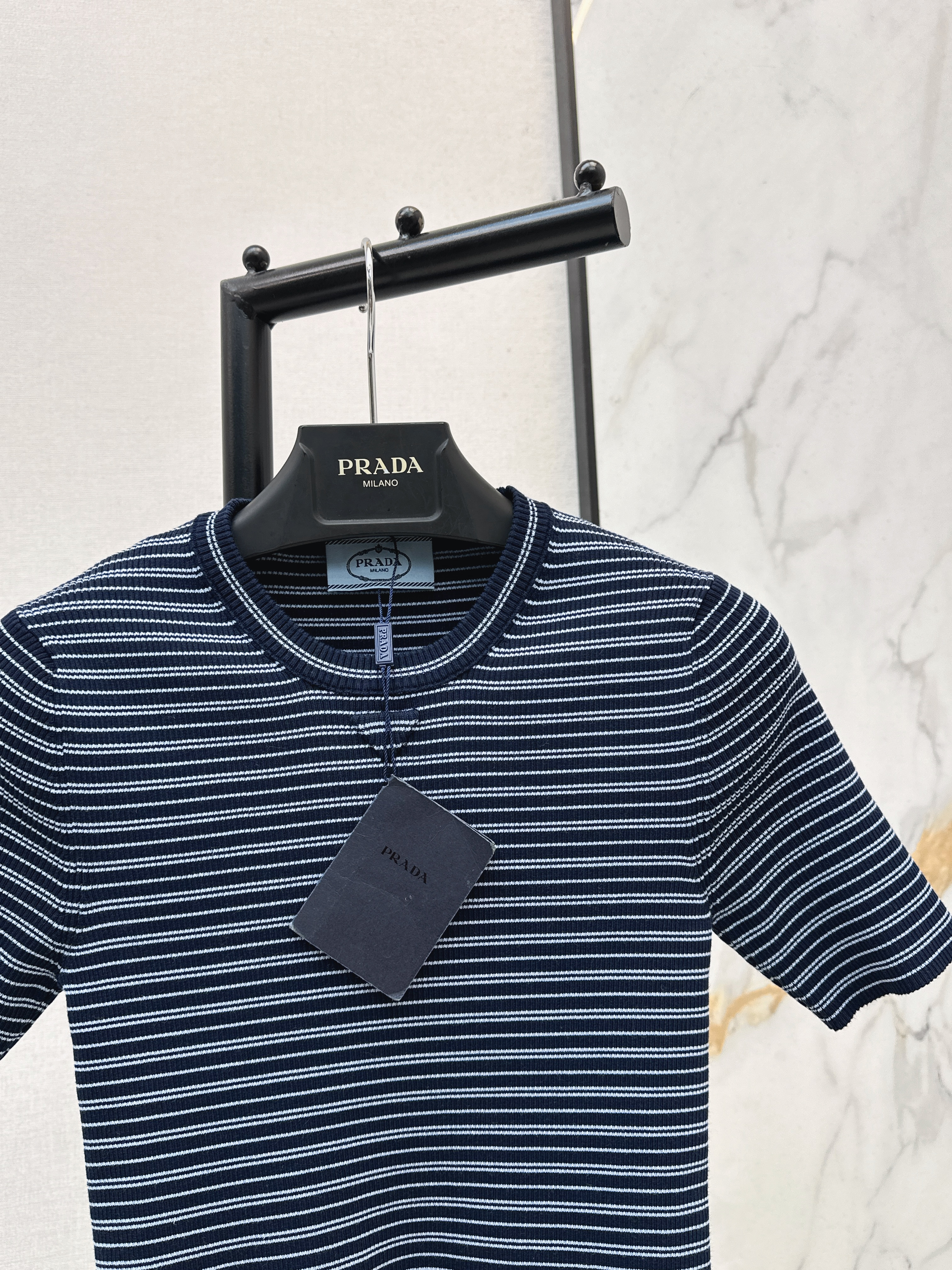 Pra 26ss stripe shirt