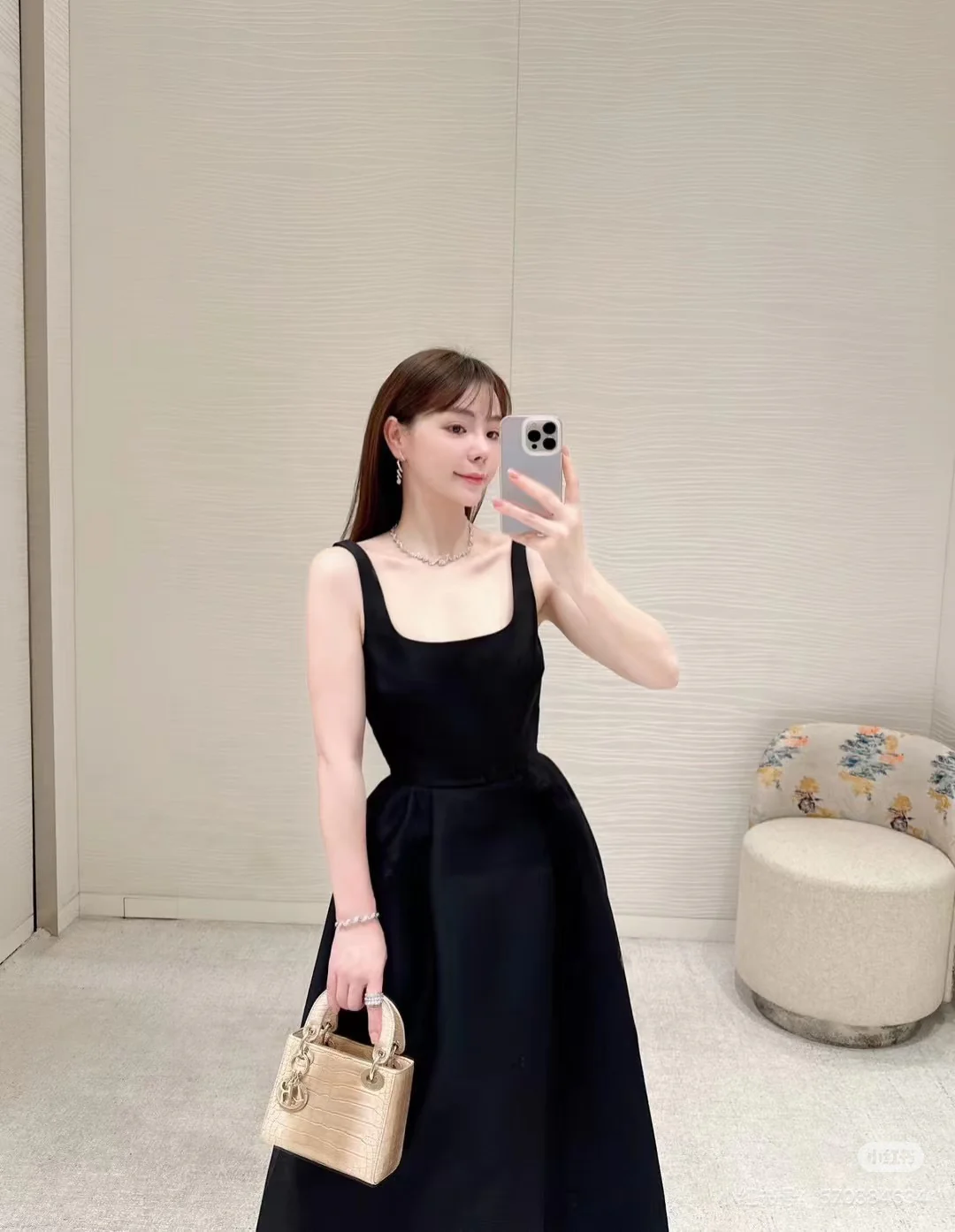 CD 26ss classic sleeveless belted dress