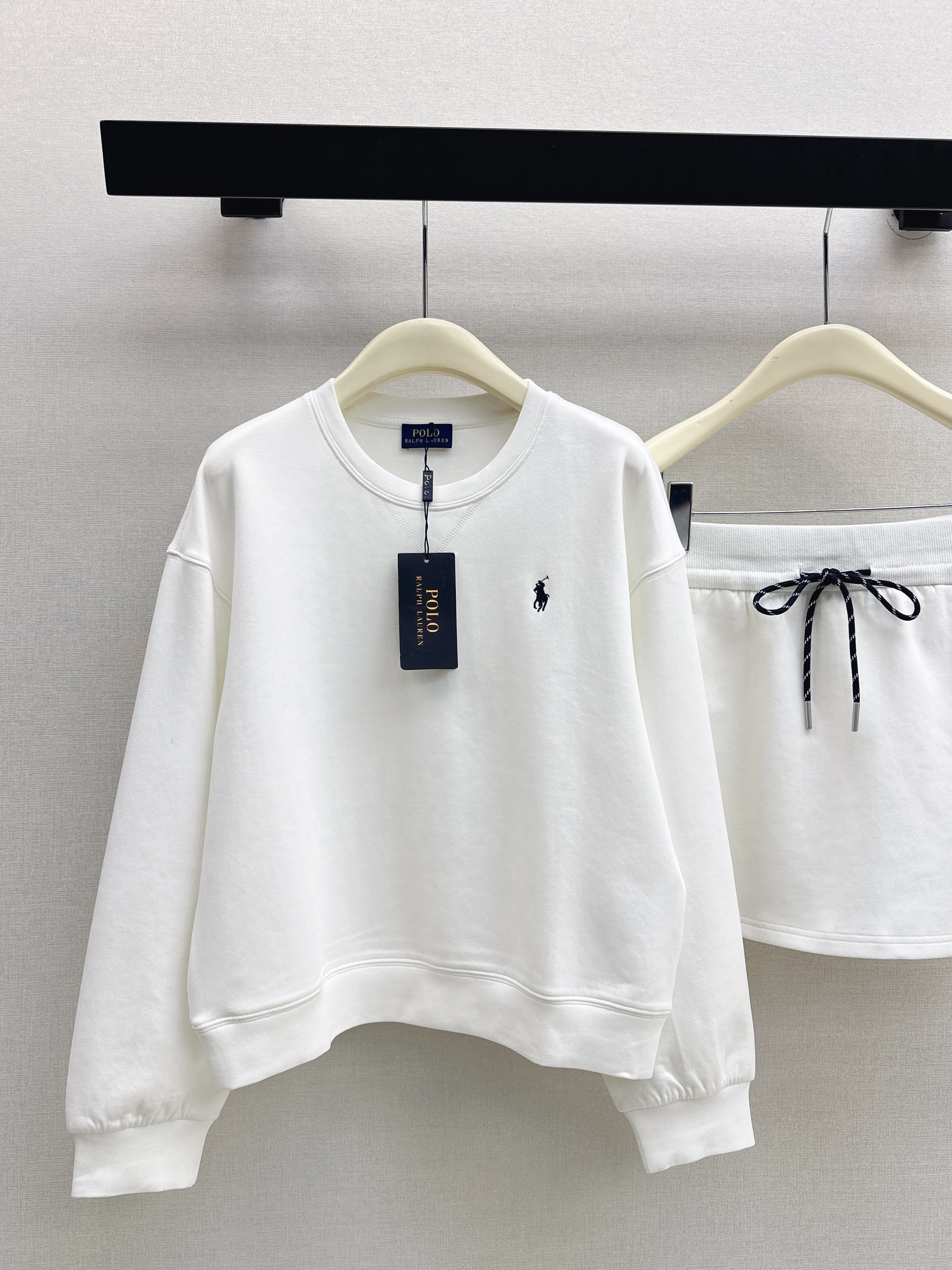 Ralp 26ss casual sweatshirts skirts sets