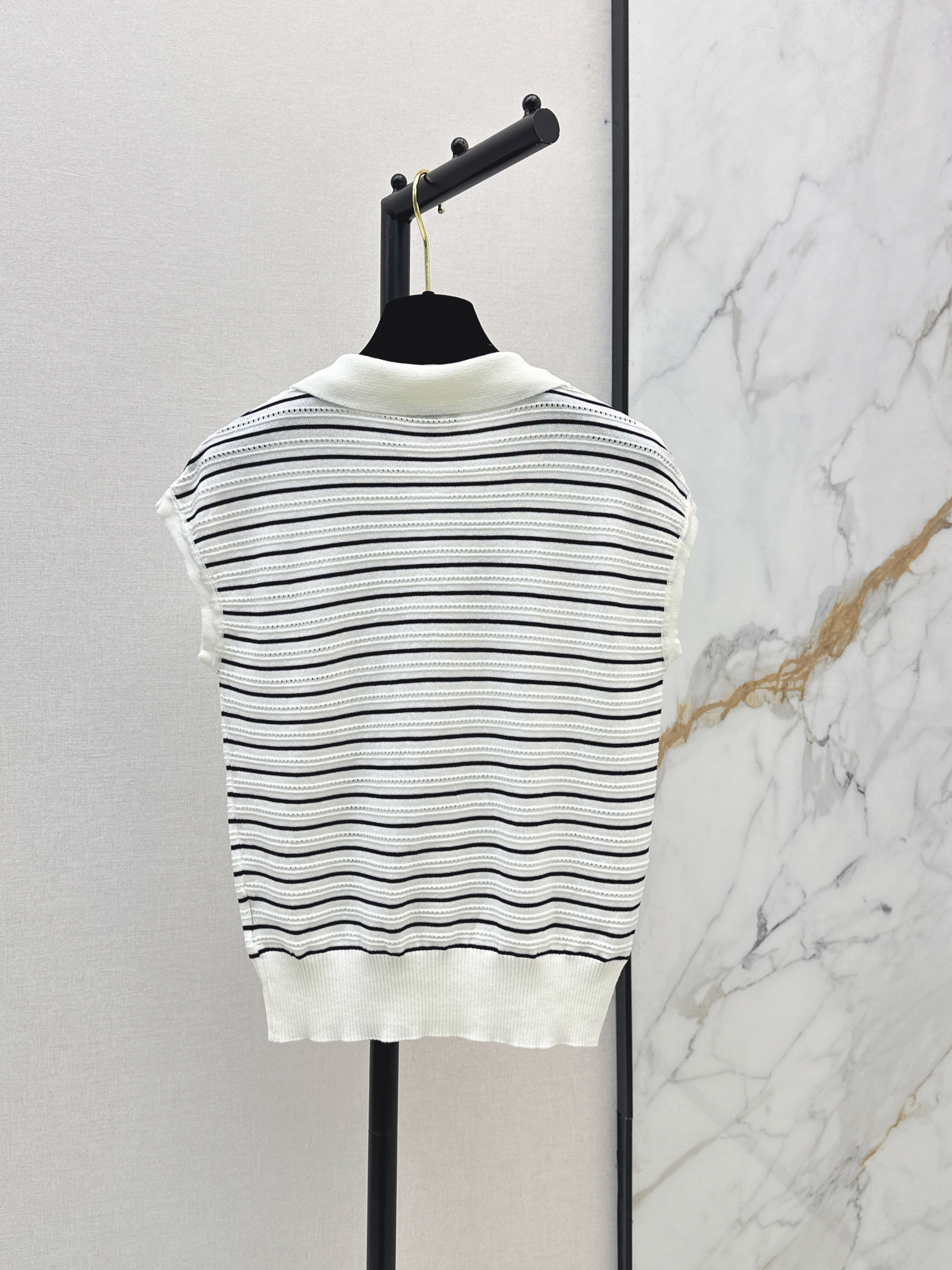 Chan 26ss stripe kniwear