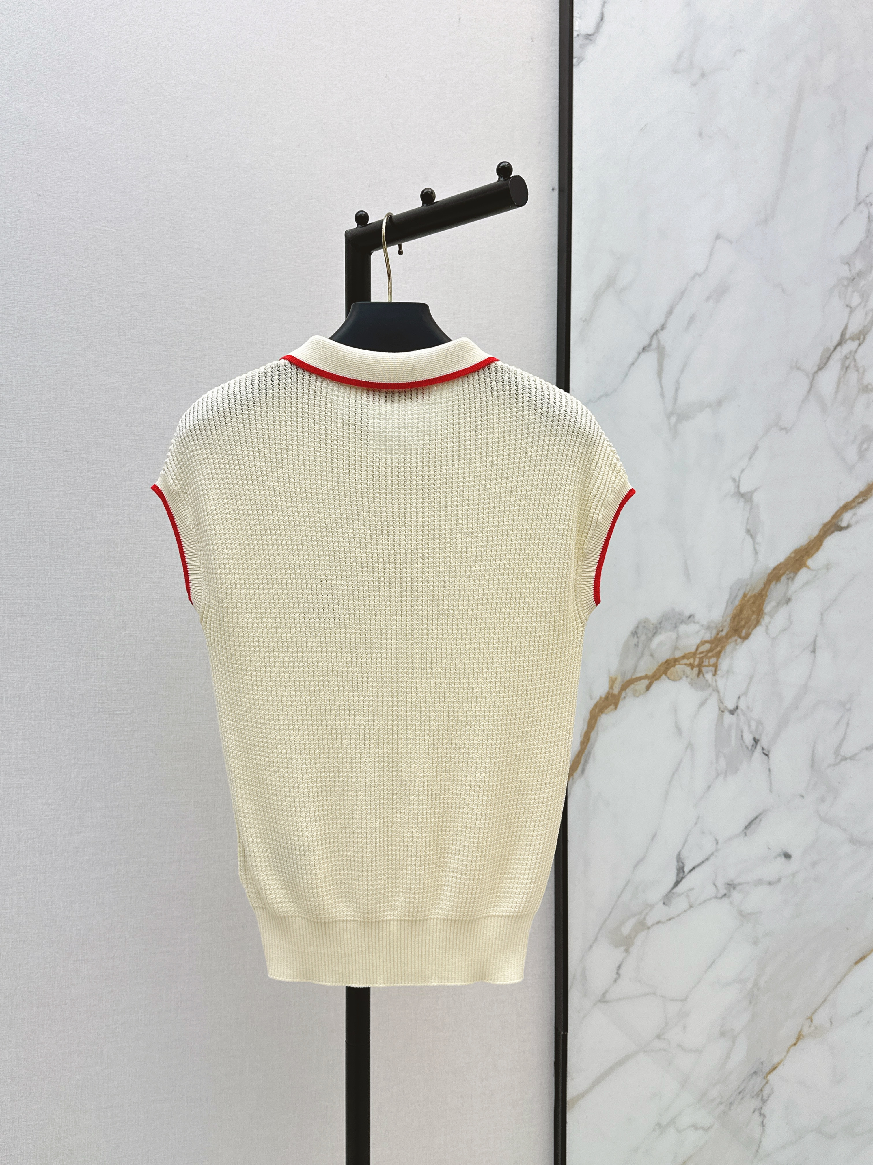 Valen 26ss bow knit vest