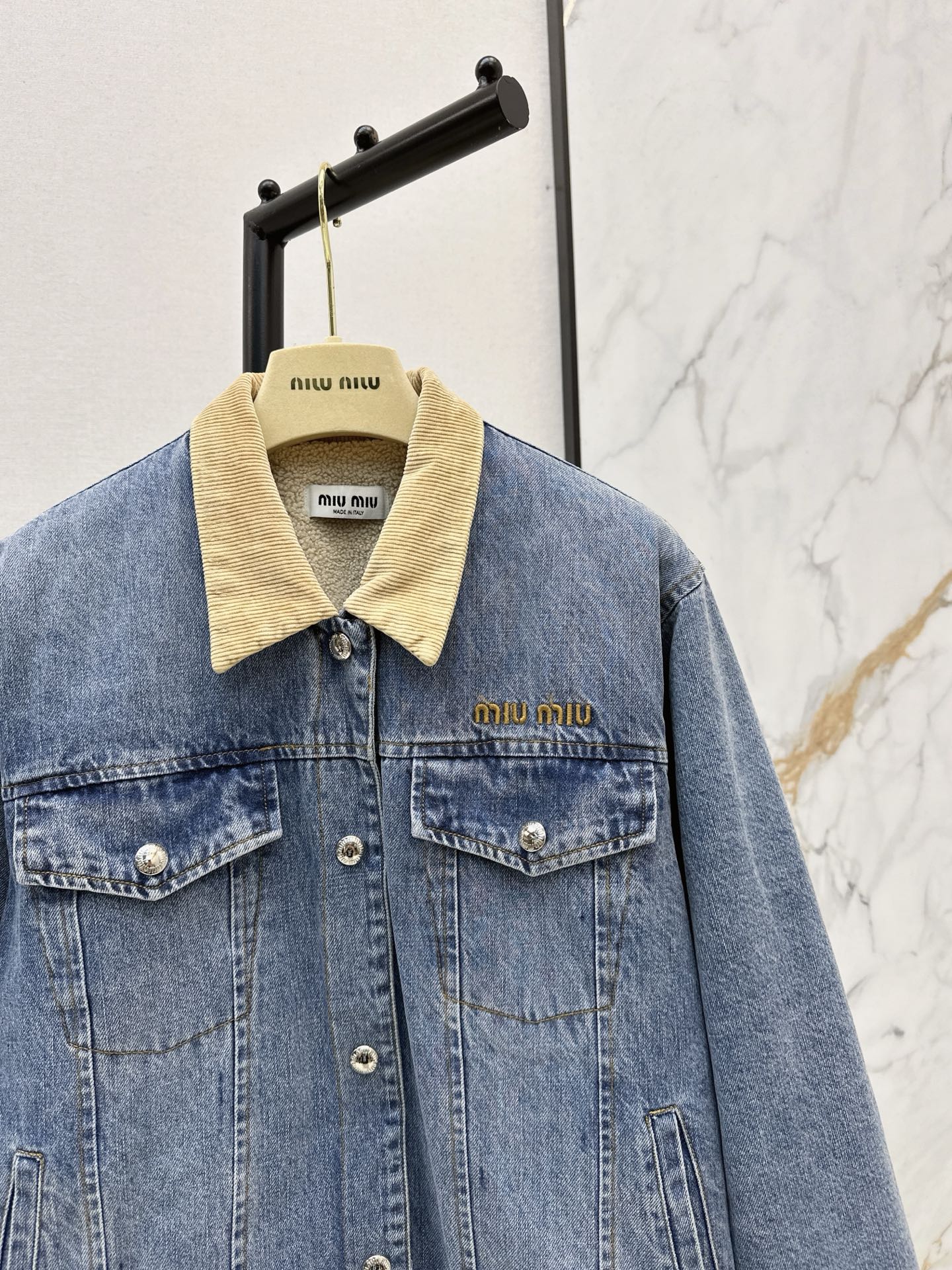 Miu 25fw denim jacket