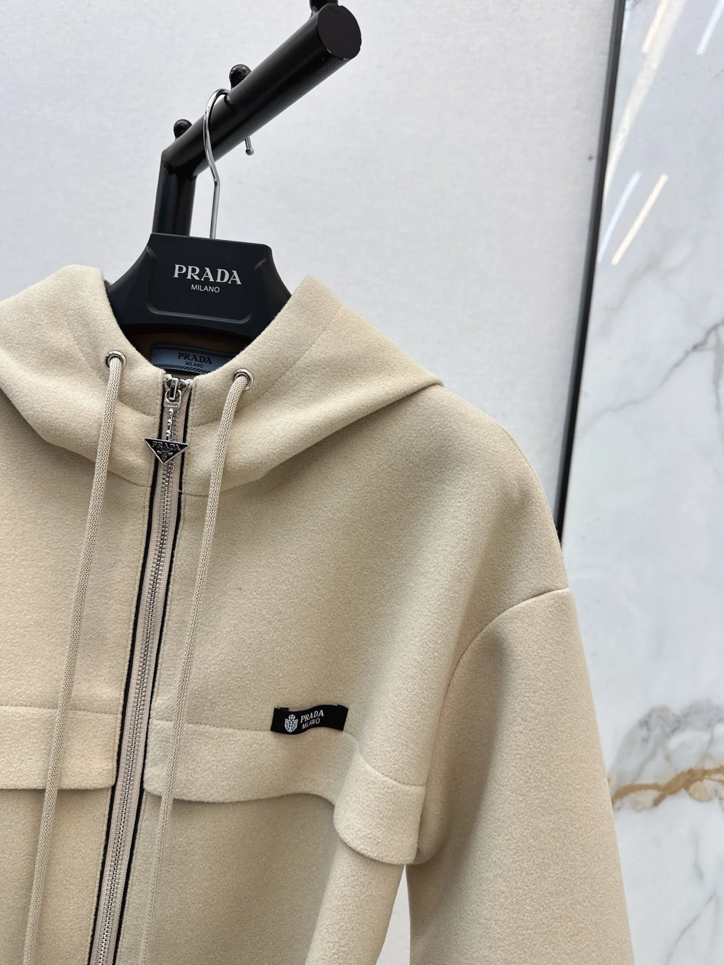 Prad 25fw hooded jacket