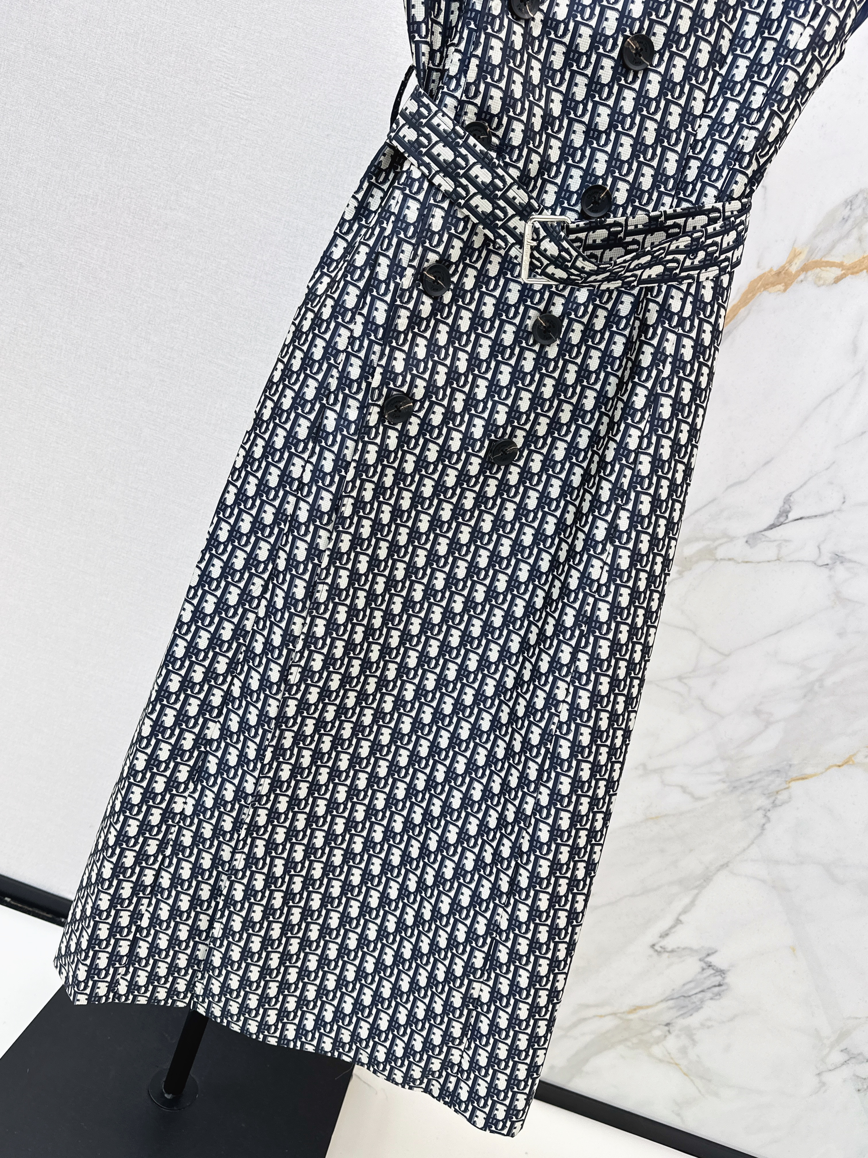 CD 26ss jacquard sleeveless dress