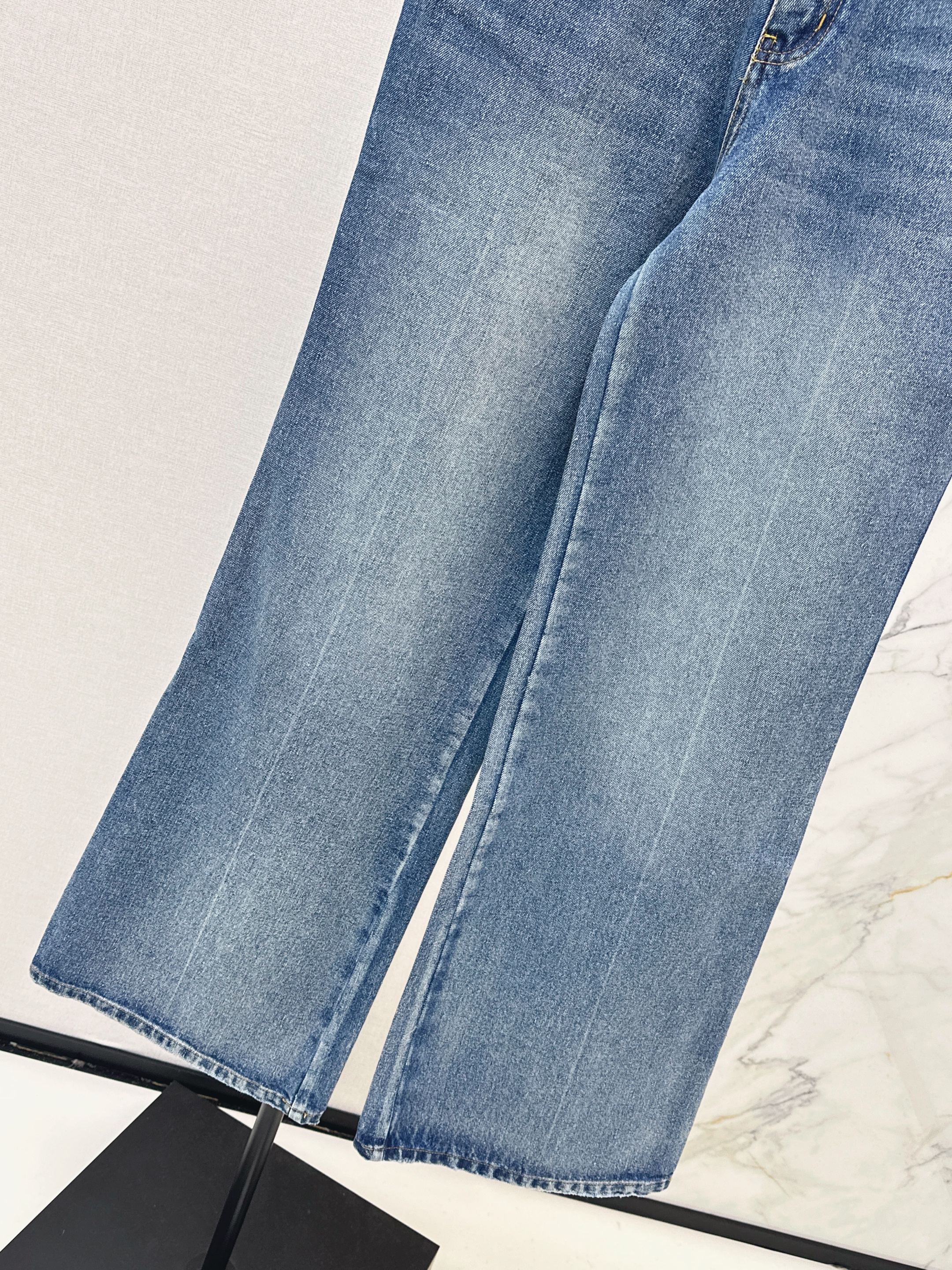 Lous 26ss embroidery jeans