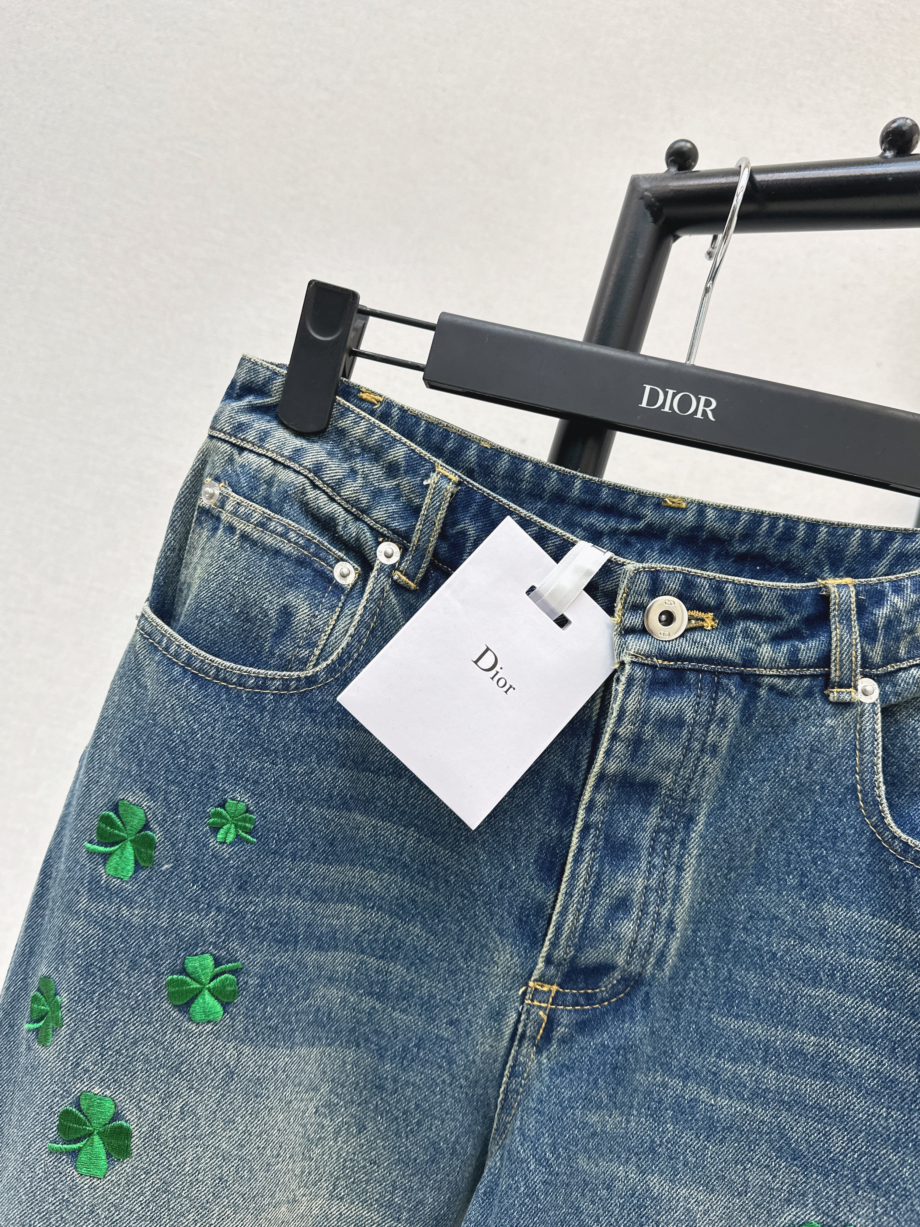 CD 26ss embroidery jeans