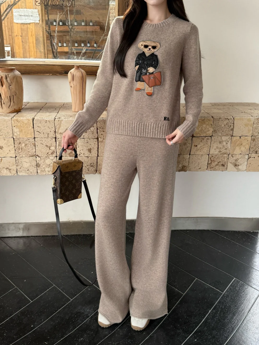 Ralp 25fw sweater pants set