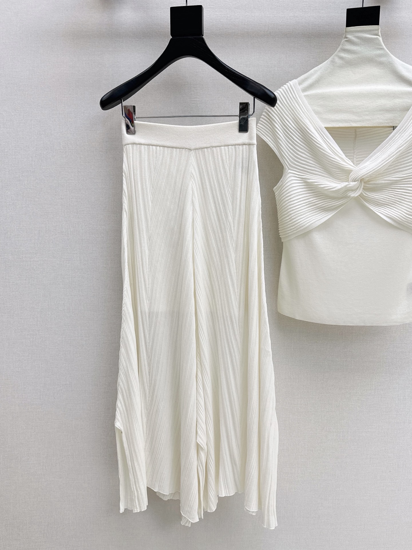 Chol 26ss knit suit