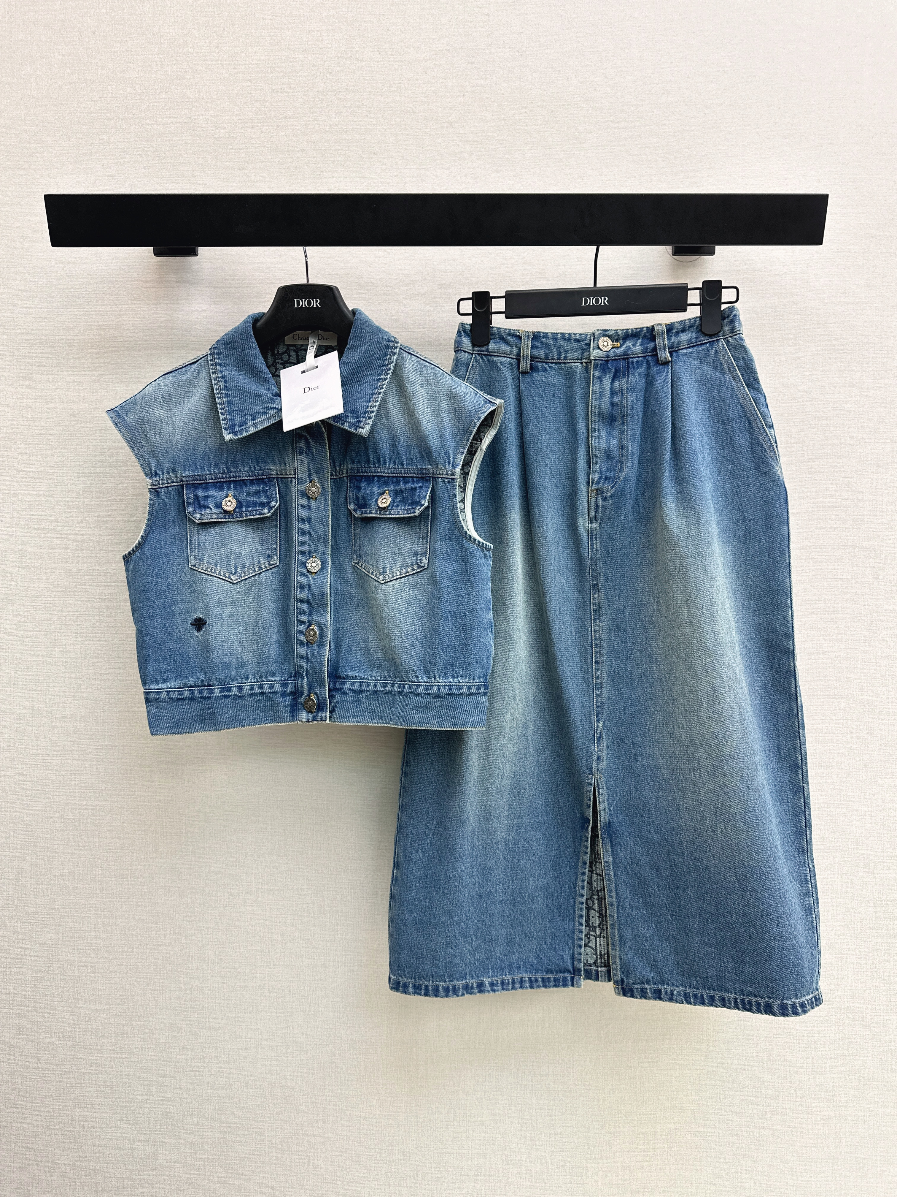 CD 26ss denim suit