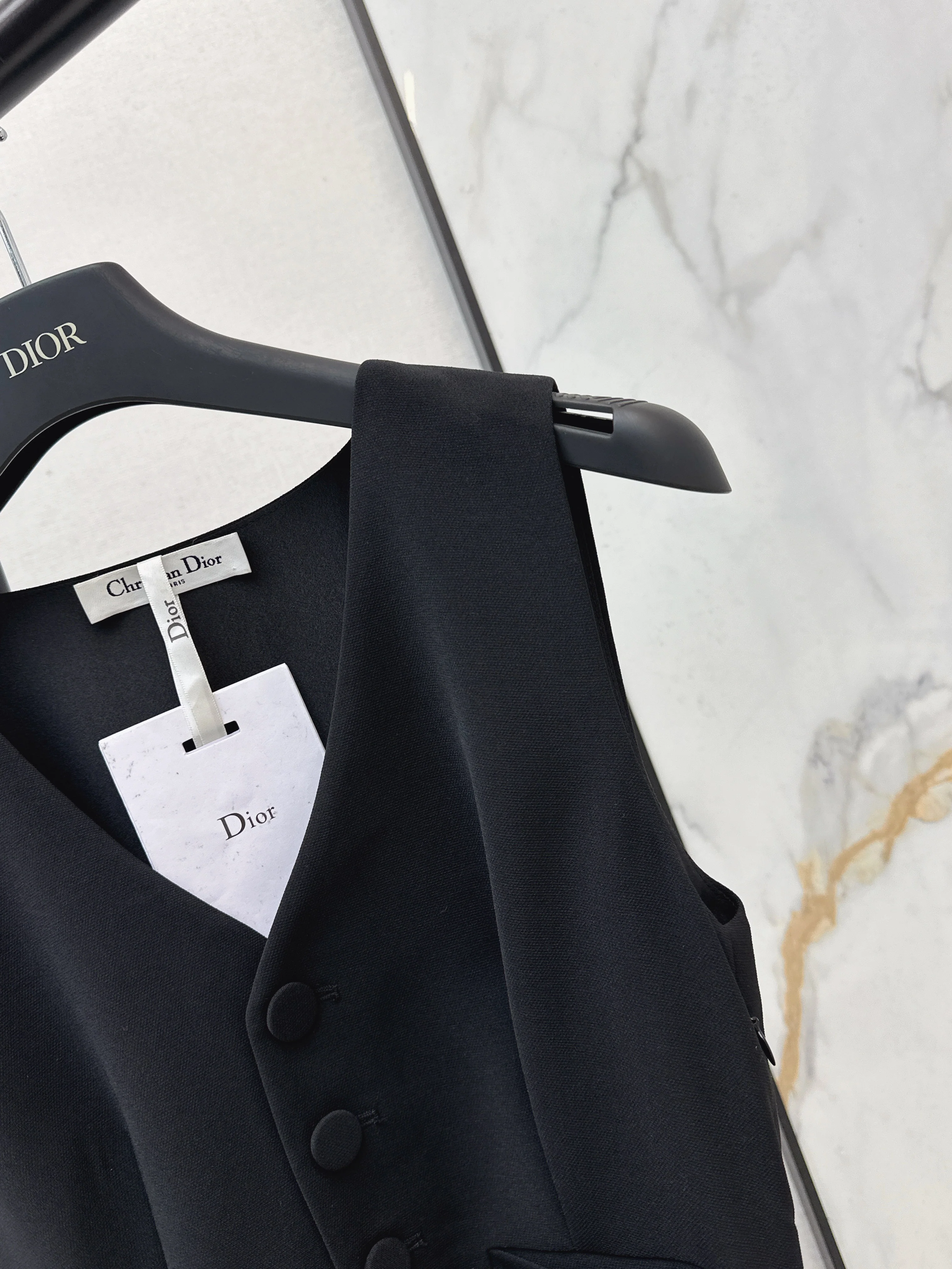 CD 26ss sleeveless back-bow cocktail dress