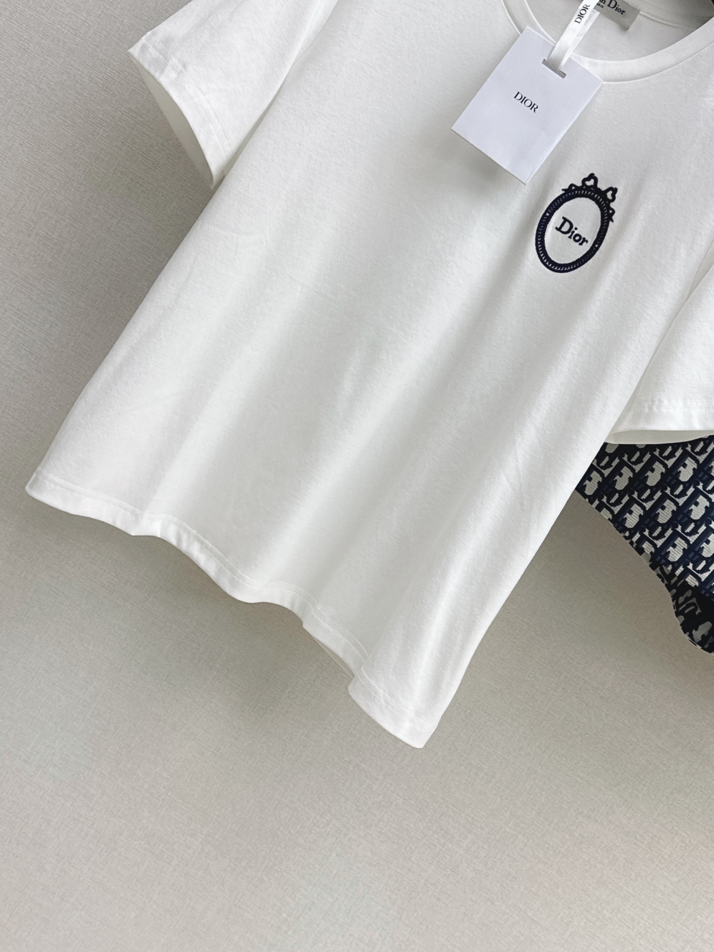 CD 26ss embroidery t-shirt print skirt set