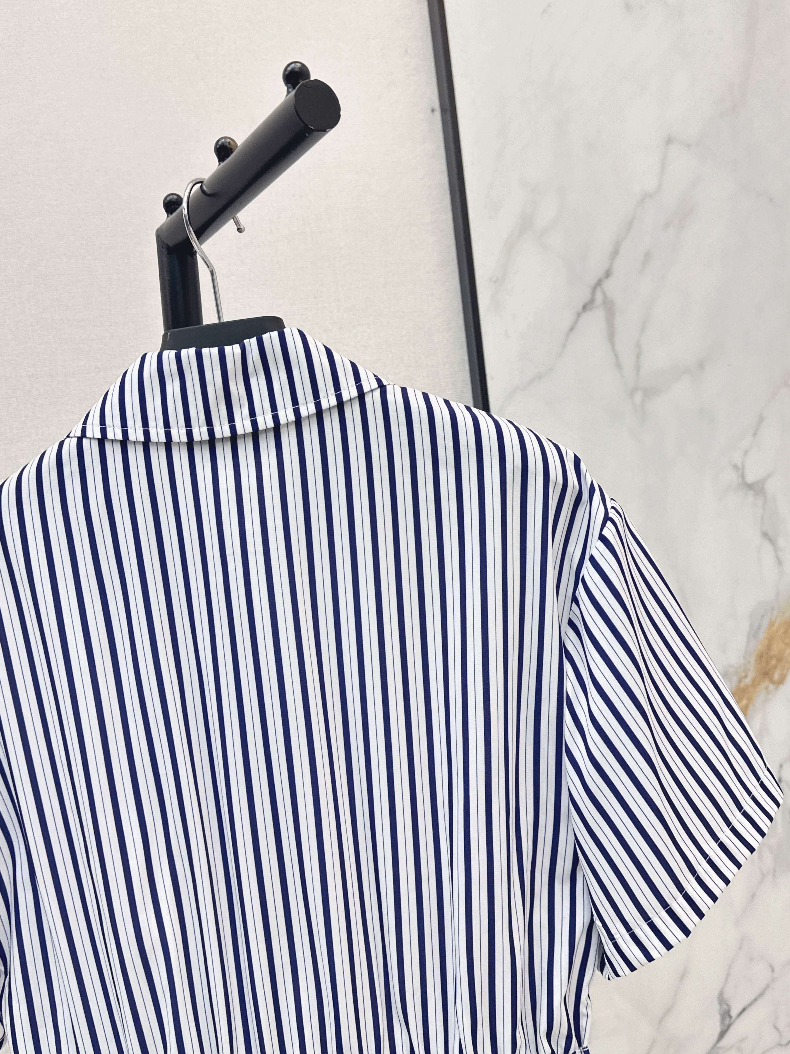 Pra 26ss stripe shirt dress