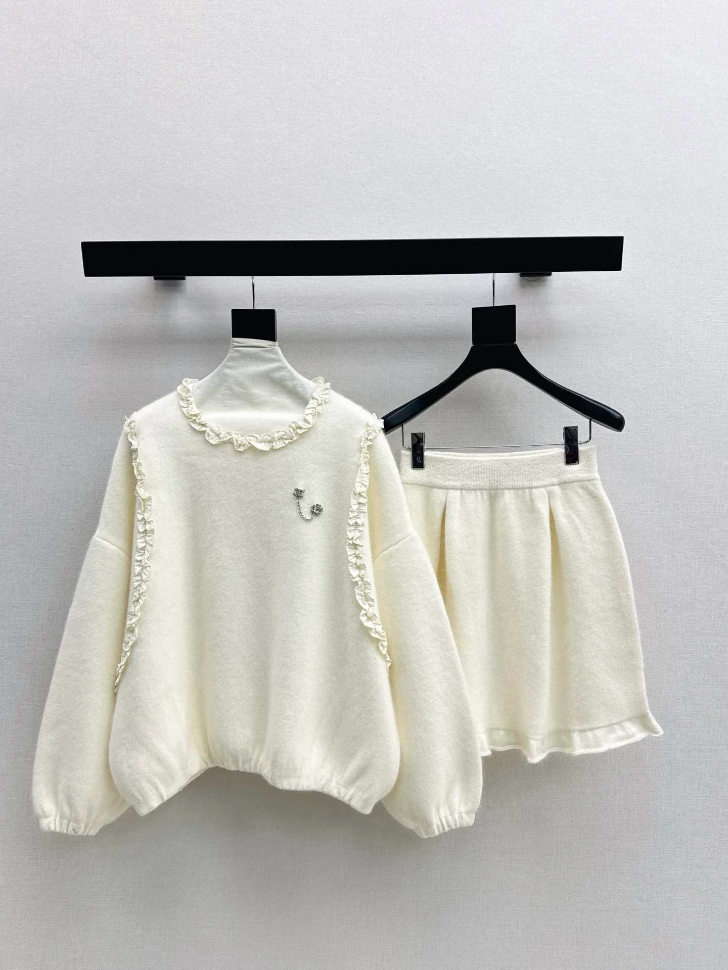 Chan 26ss wool outfit set