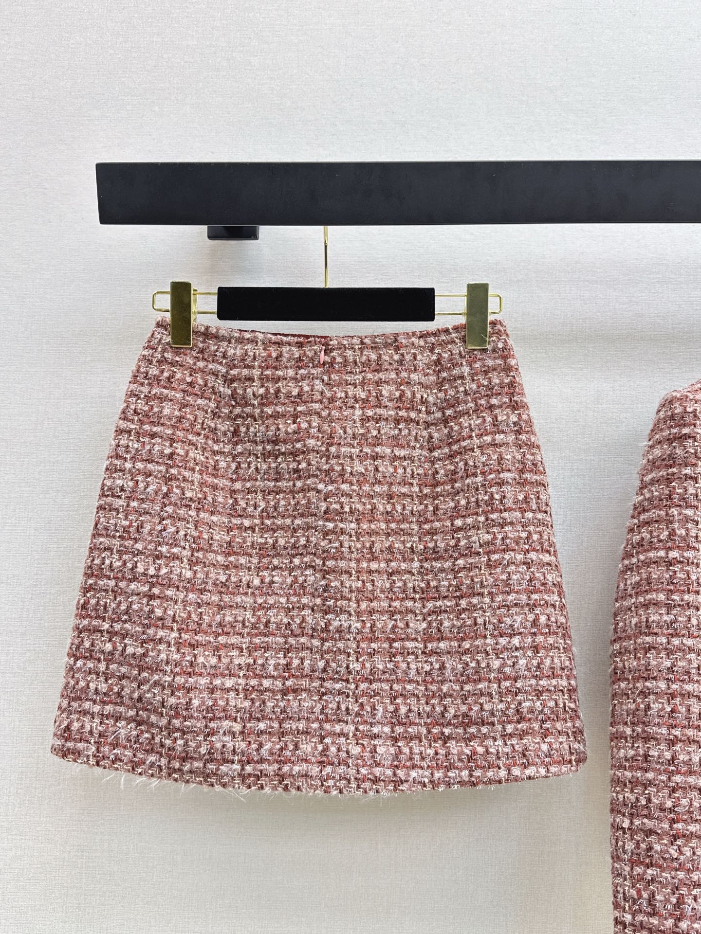 Chan 26ss woven jacket A-line skirts outfit sets