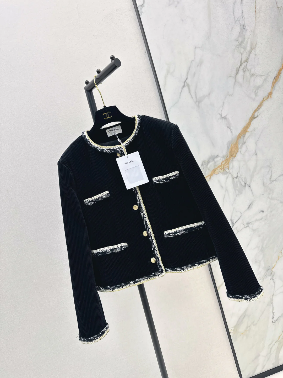 Chan 25fw velvet jacket
