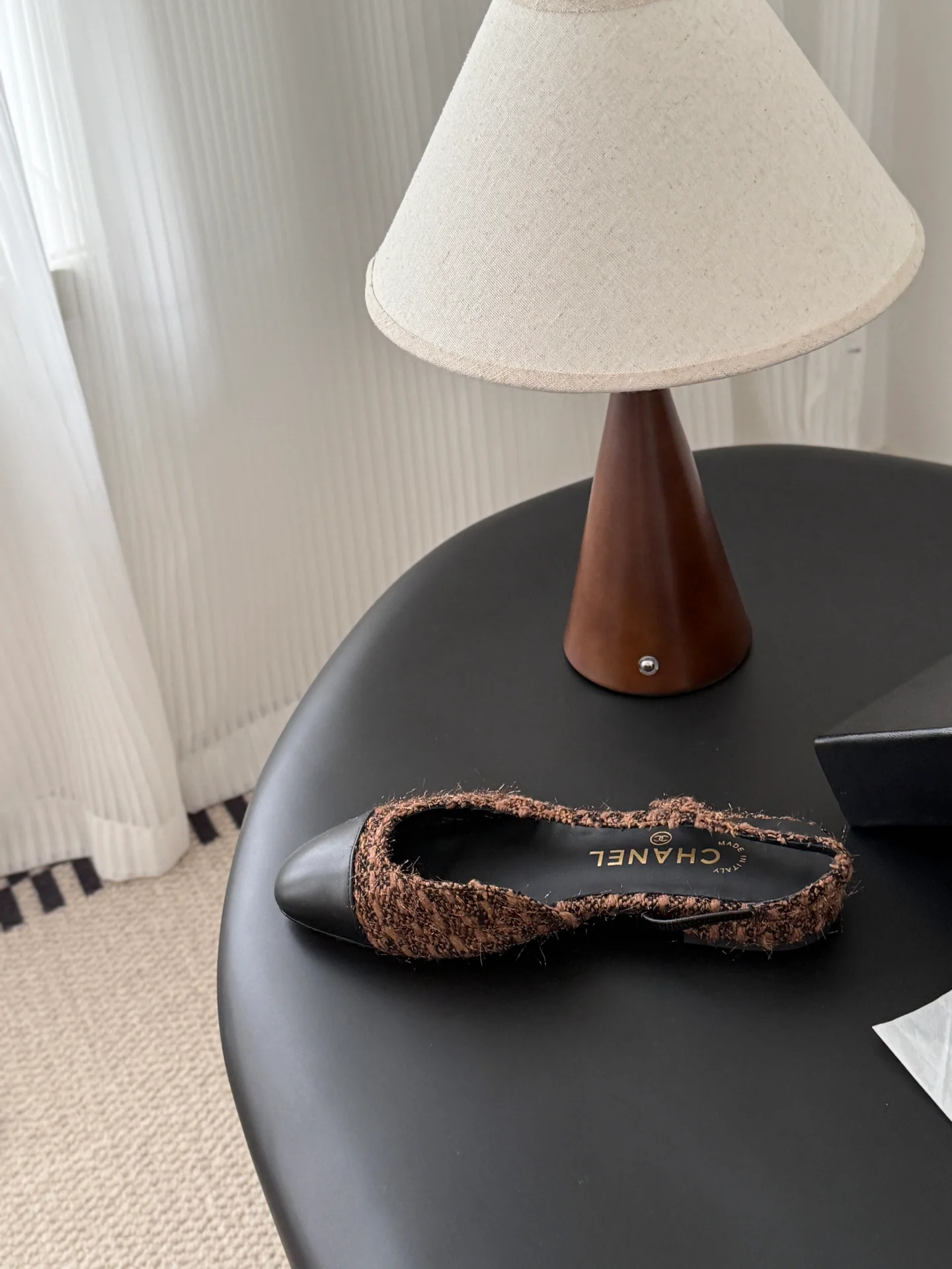Chan 25fw slingback sandals