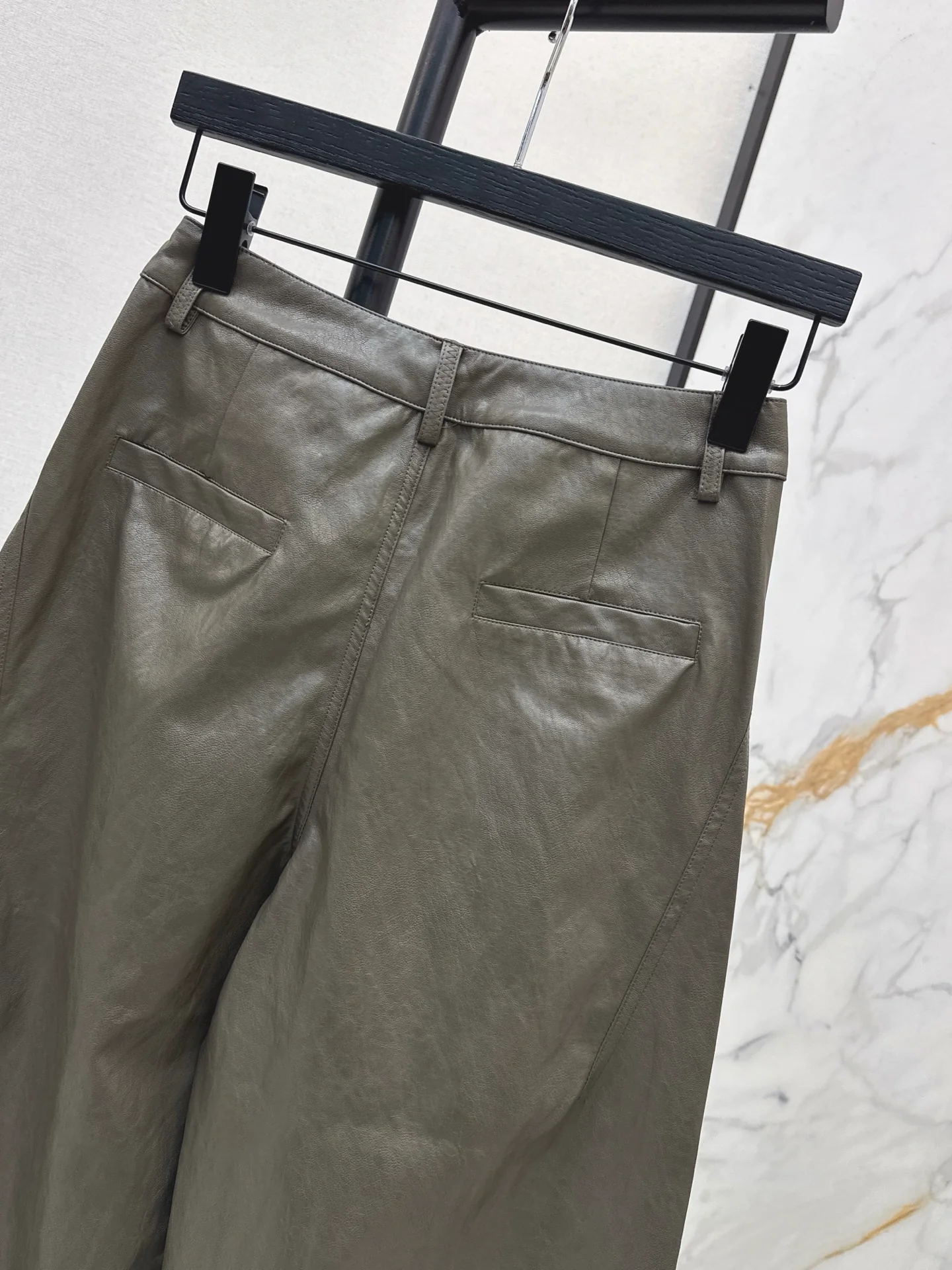 Row 25fw leather pants