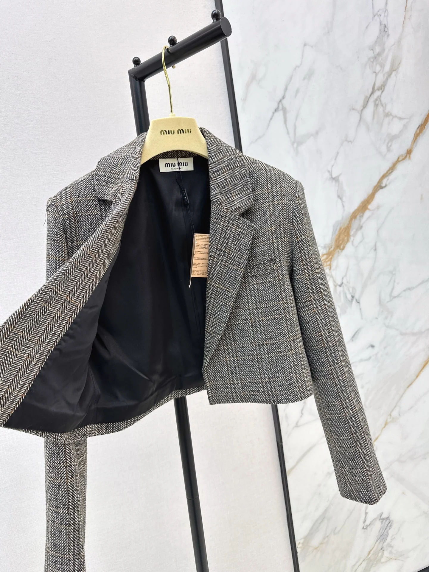Miu 26ss wool blazer jacket