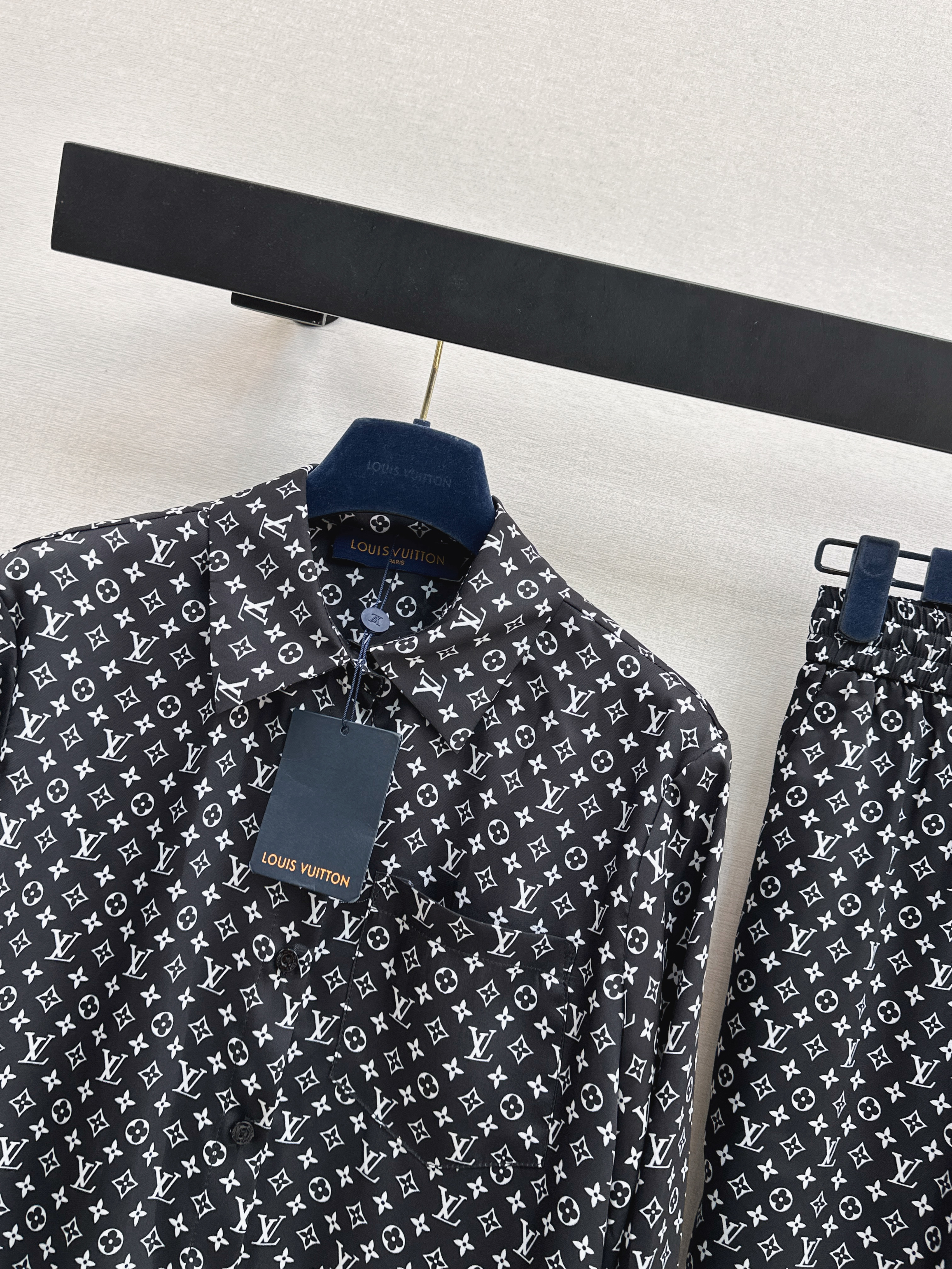 Loui 26ss print shirt pants  set