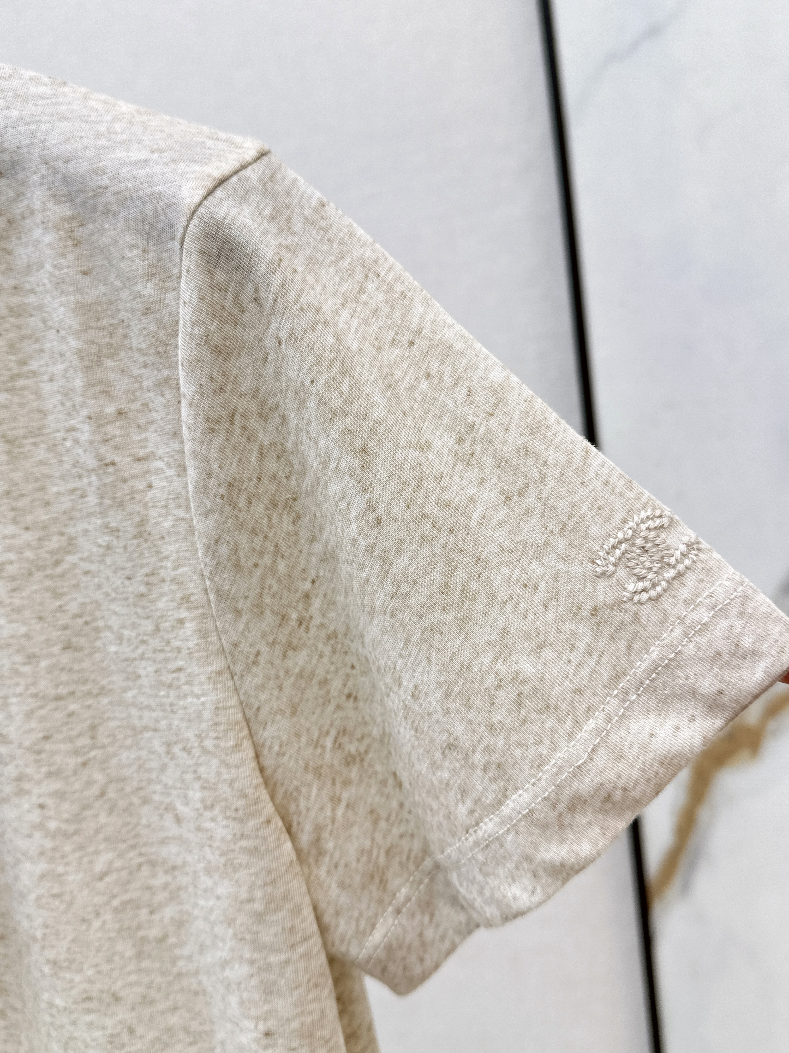 Chan 26ss rhinestone t-shirts