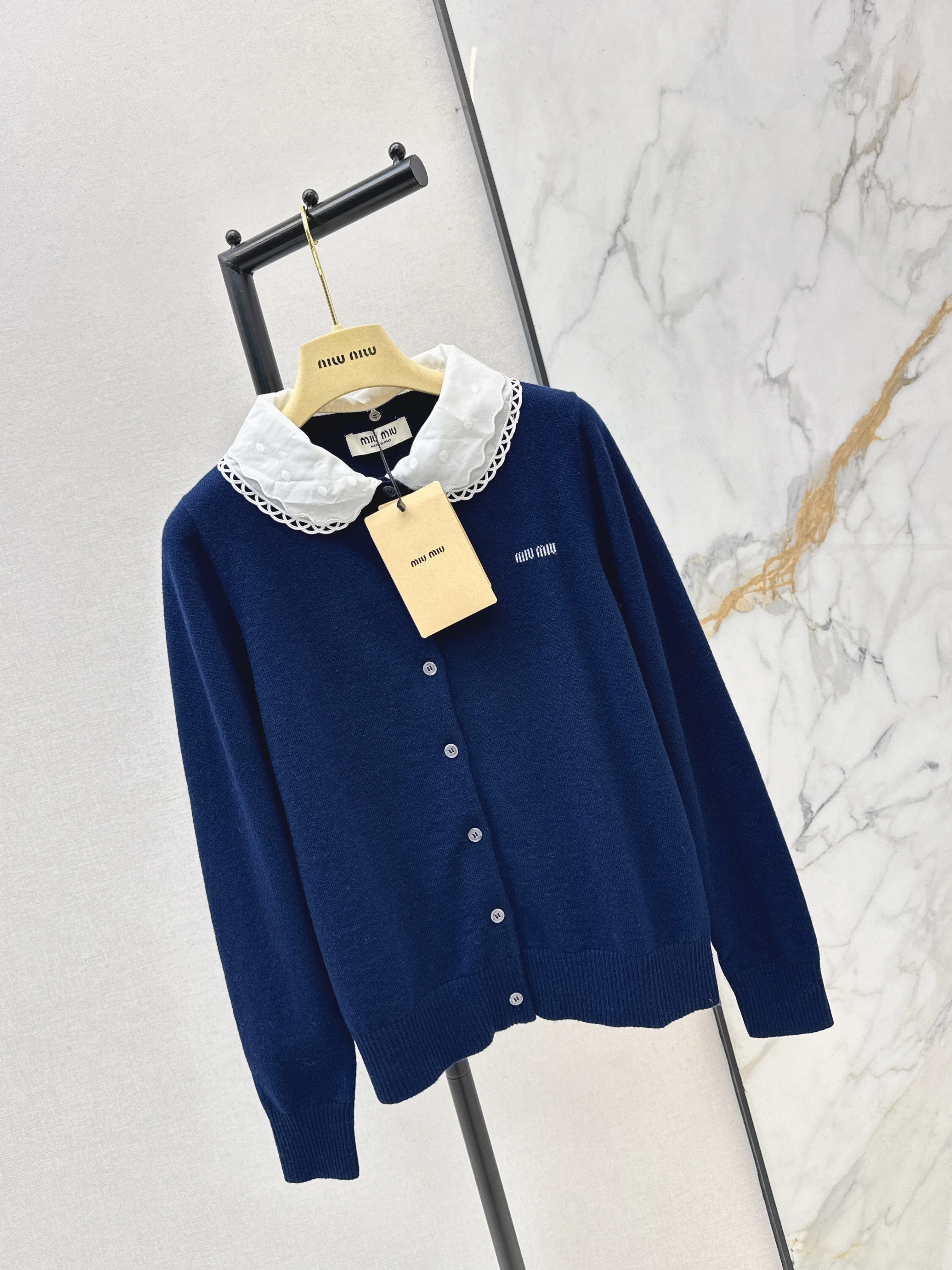 Miu 26ss wool cardigan