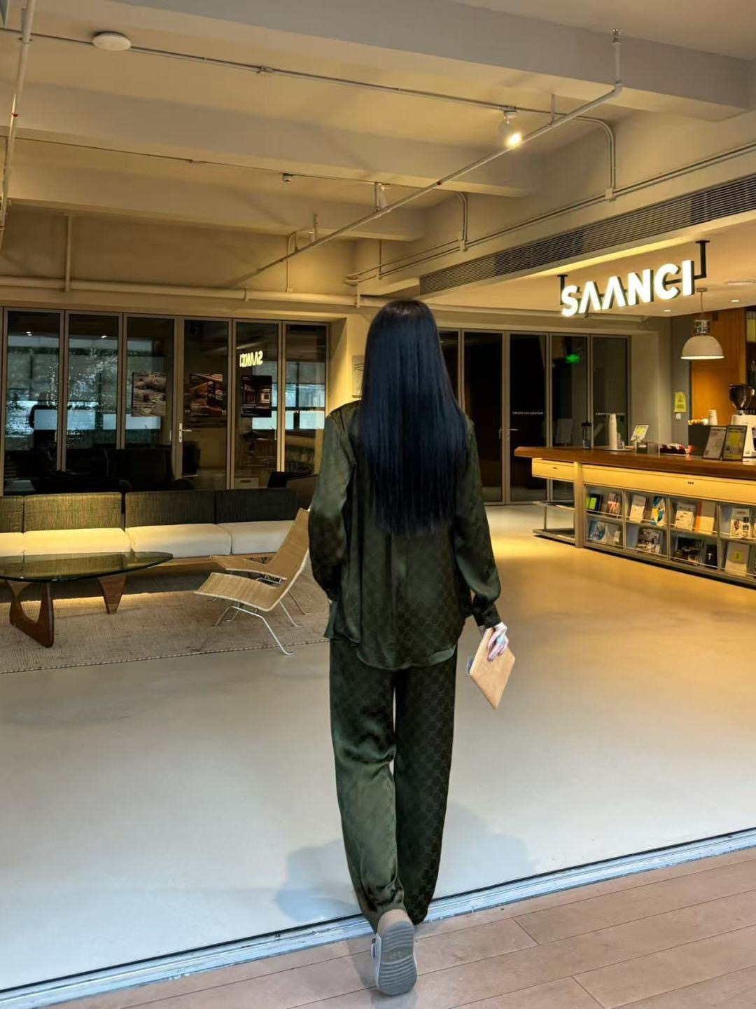 Guc 26ss jacquard casual outfit sets