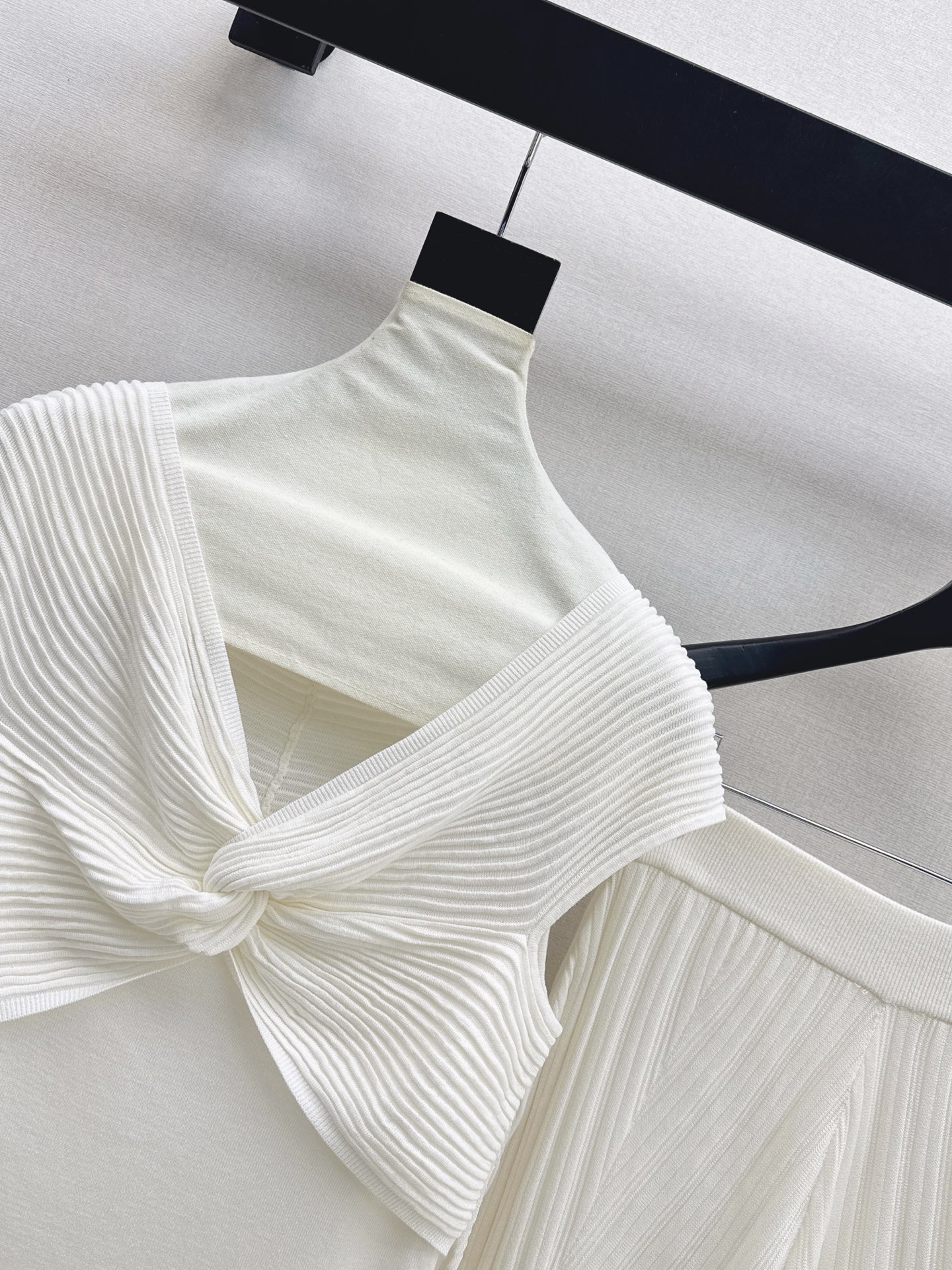Chol 26ss knit suit