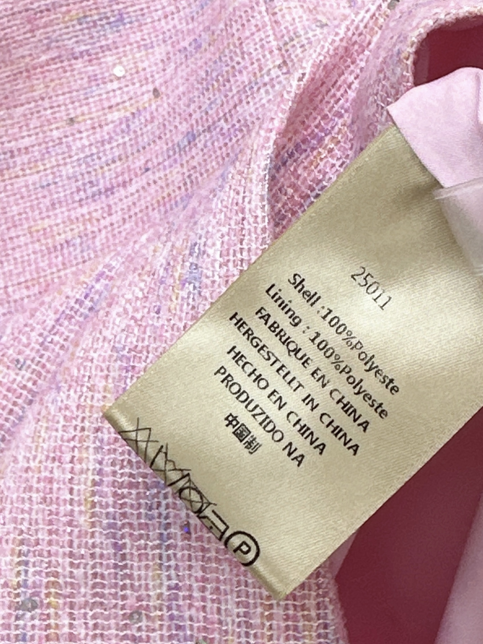 Chan 26ss sequin dress