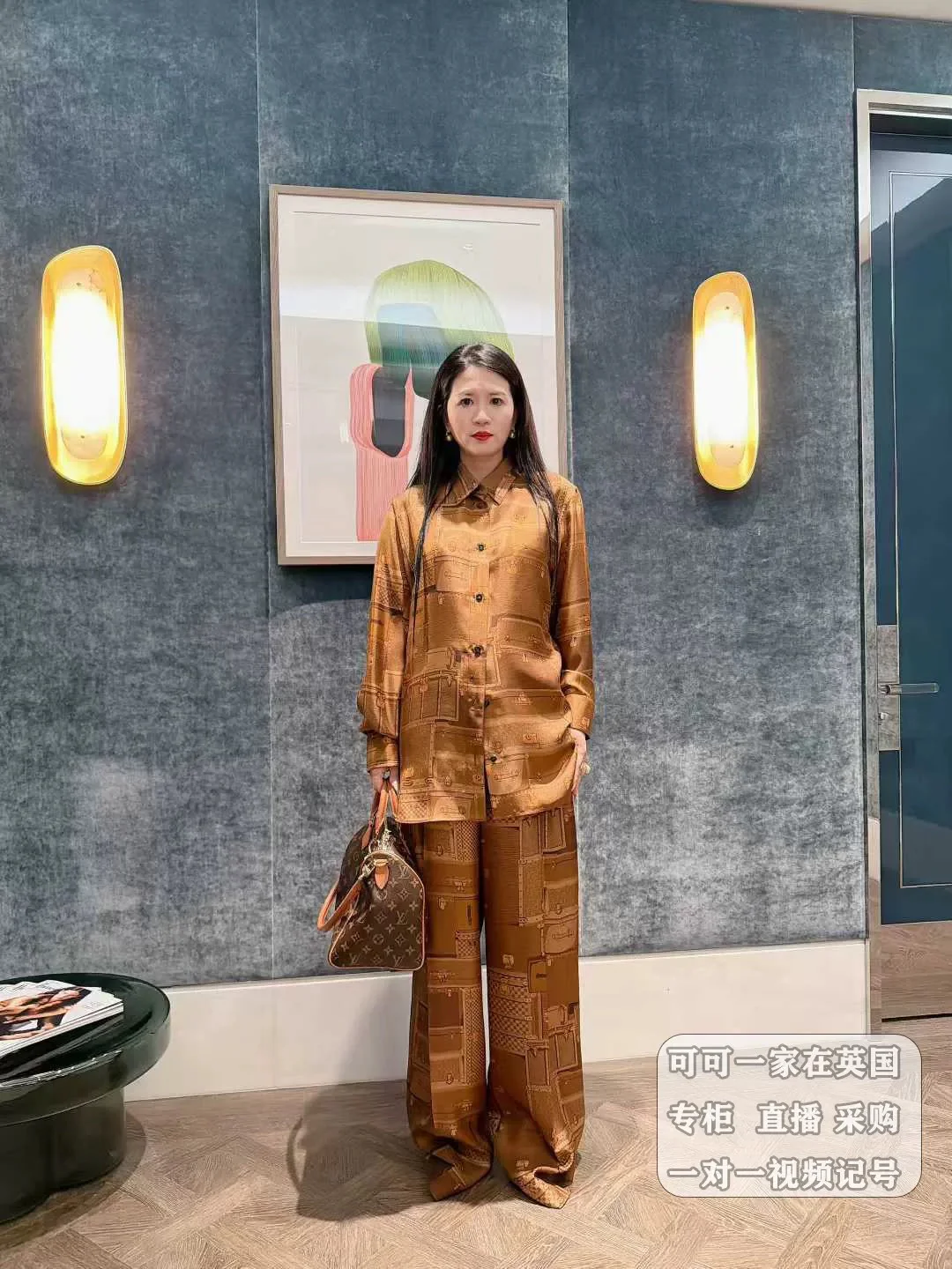 Louis 26ss print shirts