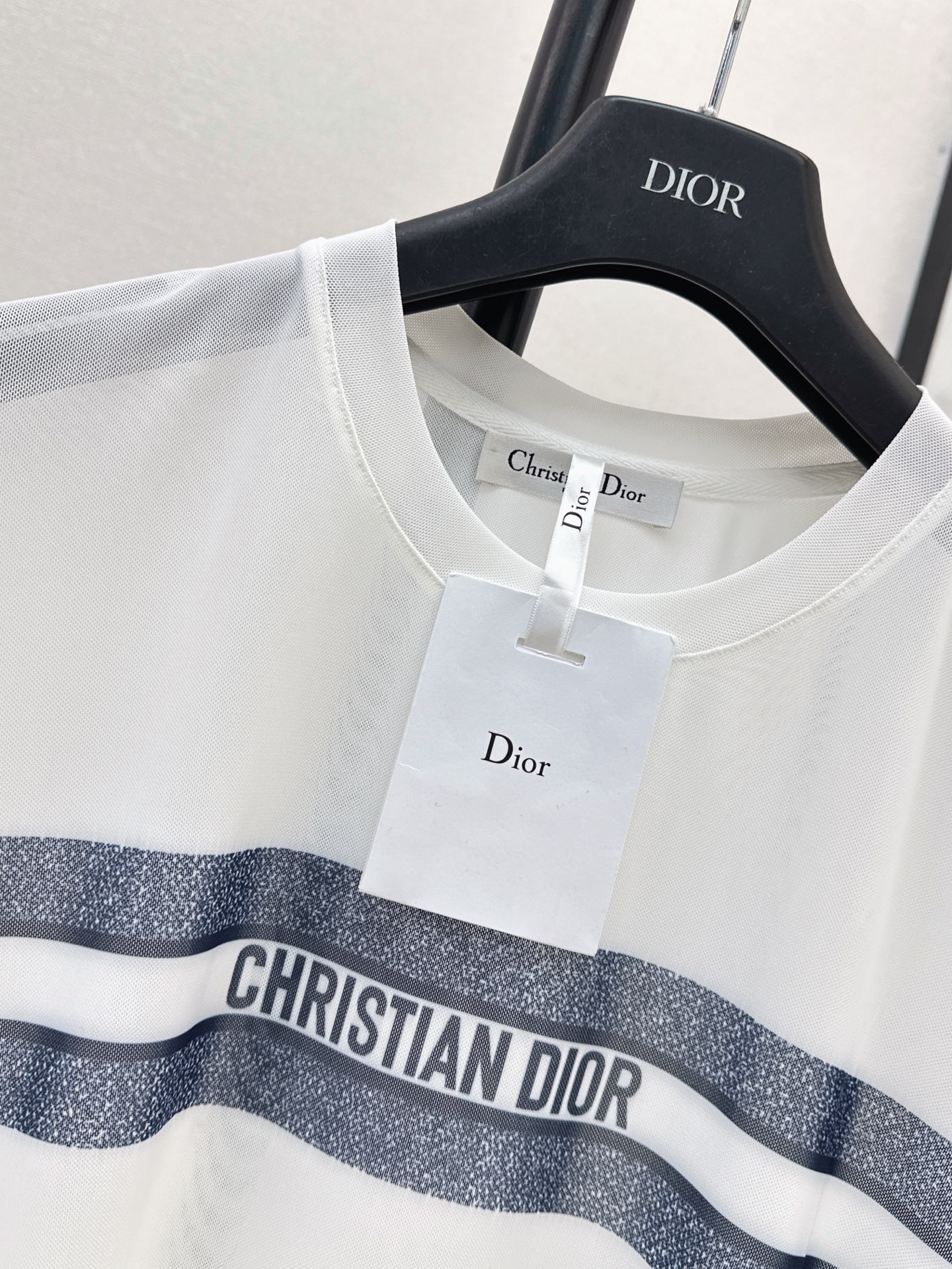 CD 26ss print mesh t-shirt