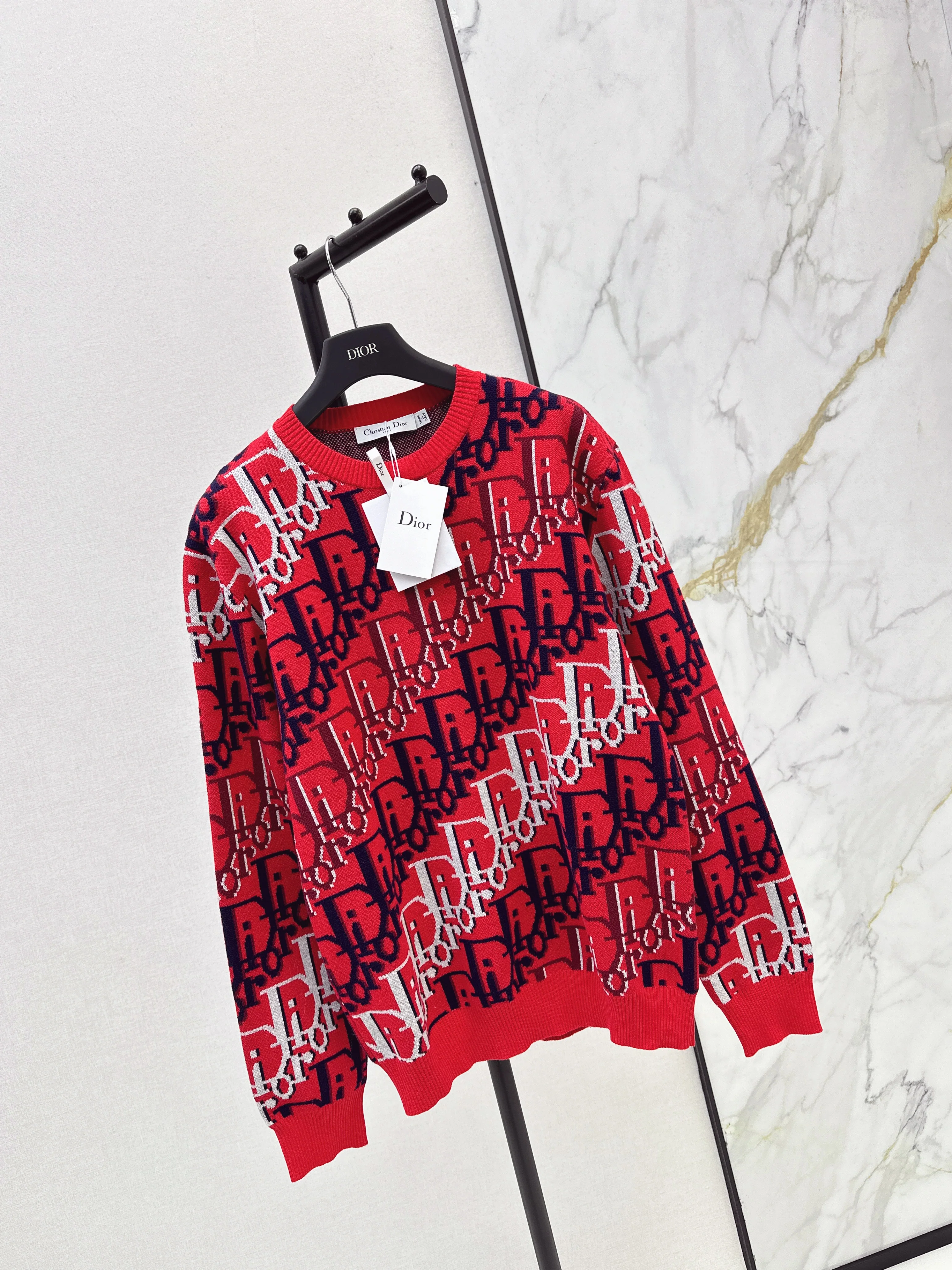CD 26ss jacquard sweater